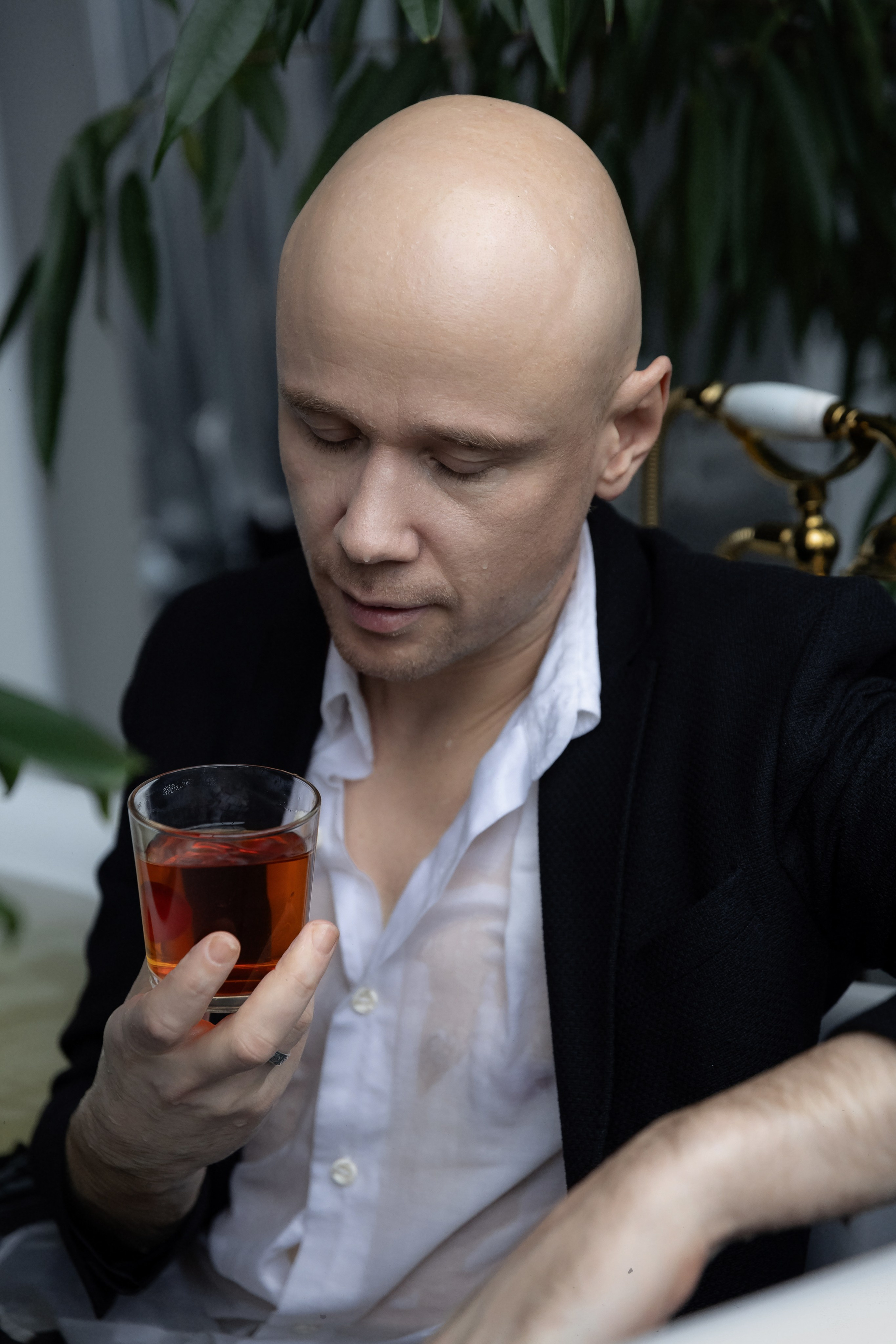 Мужской портрет в ванной. Рыжий Фотограф Иркутск