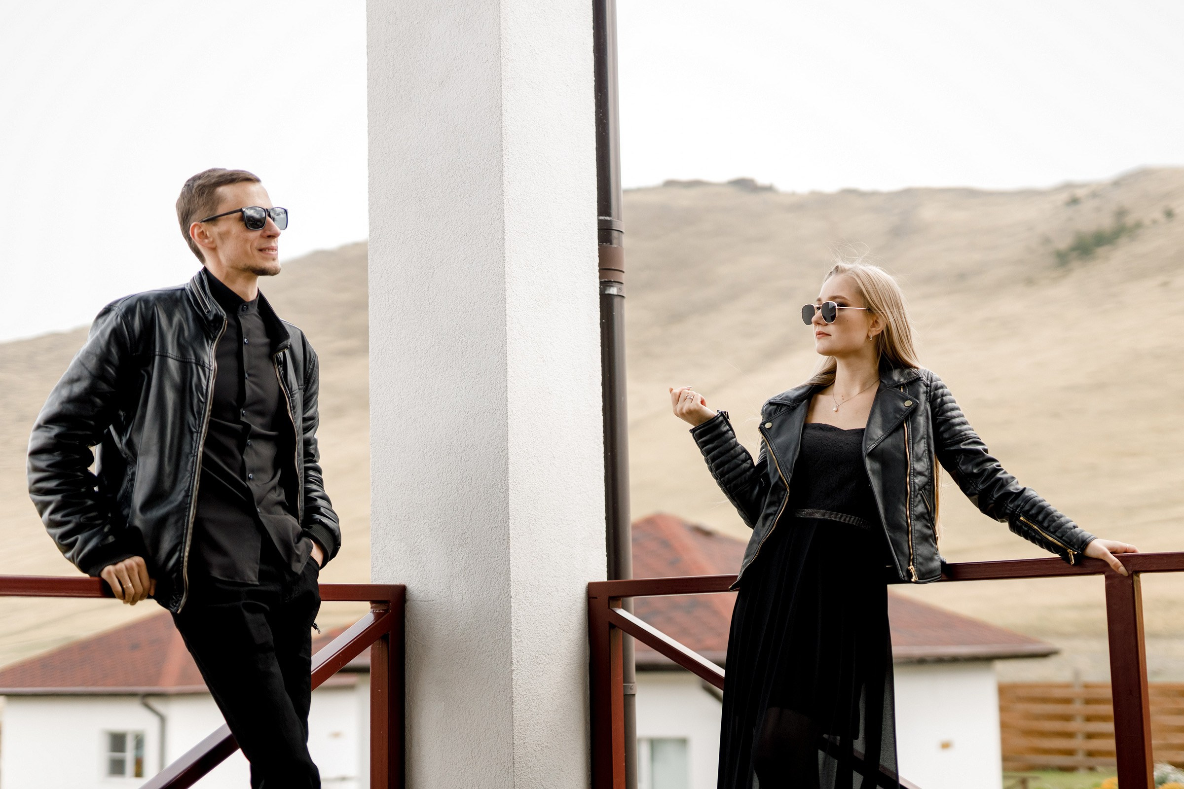 Полина и Женя. Лес, кожанки и 2 дня кайфа. Свадебный фотограф в Иркутске Сапаров Александр