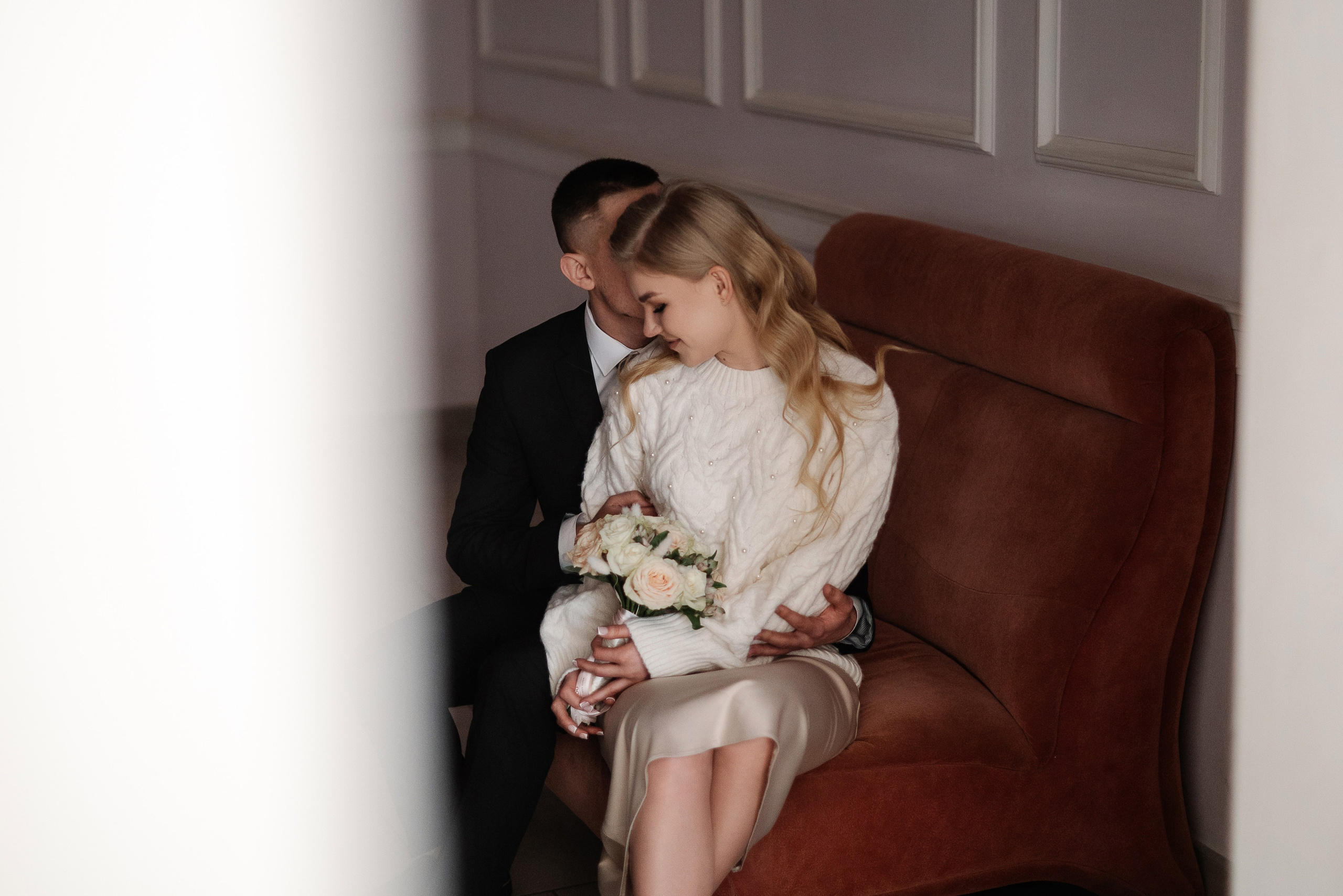 Александра и Алексей, роспись и прогулка зимой. Свадебный и портретный фотограф в Липецке Юлия Свит