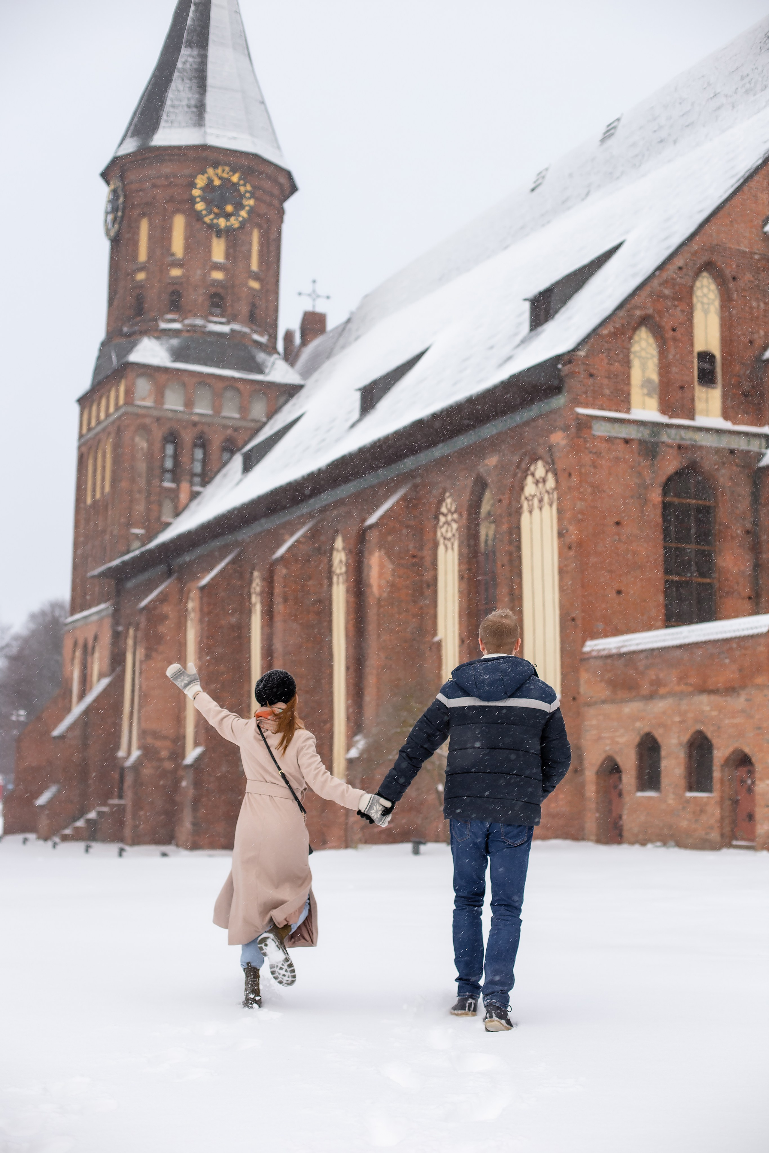 Влад и Саша. Зима. Фотограф в Калининграде Решетникова Алина