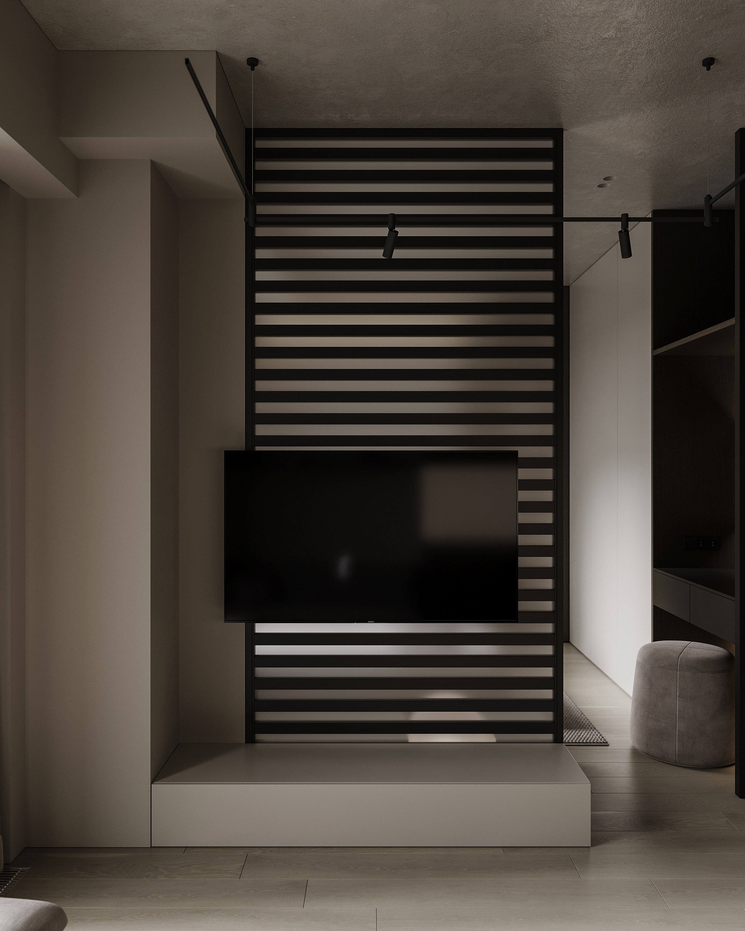 Прихожая + кухня-гостиная + спальня. Ronirosse