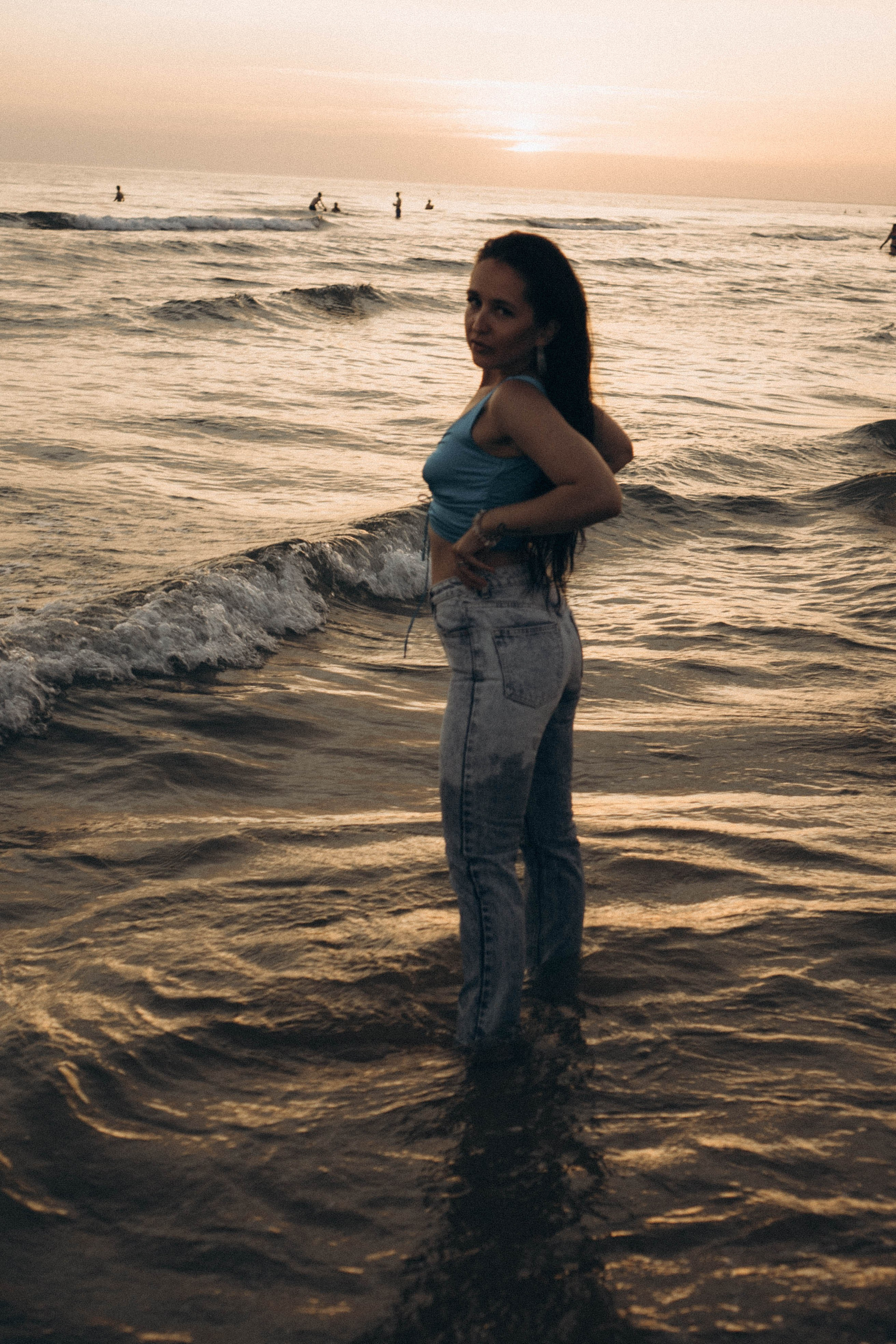 Июльский вечер на берегу черного моря. Профессиональный фотограф, Санкт-Петербург — Виктория Богомолова