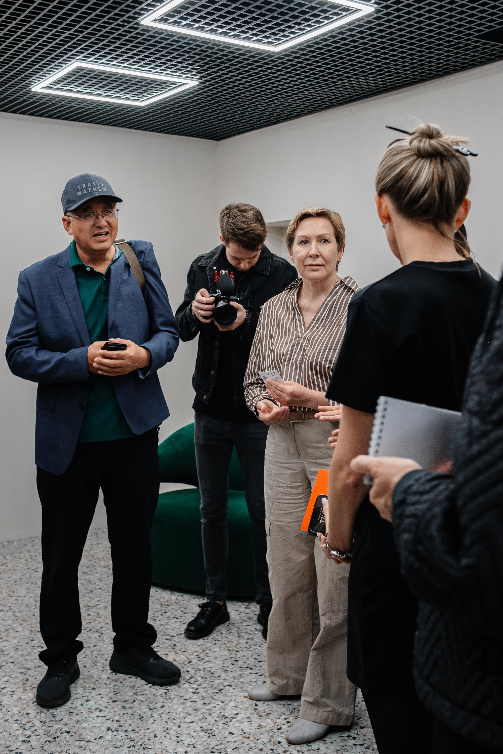 Делегация Китая в Ивановской текстильной компании