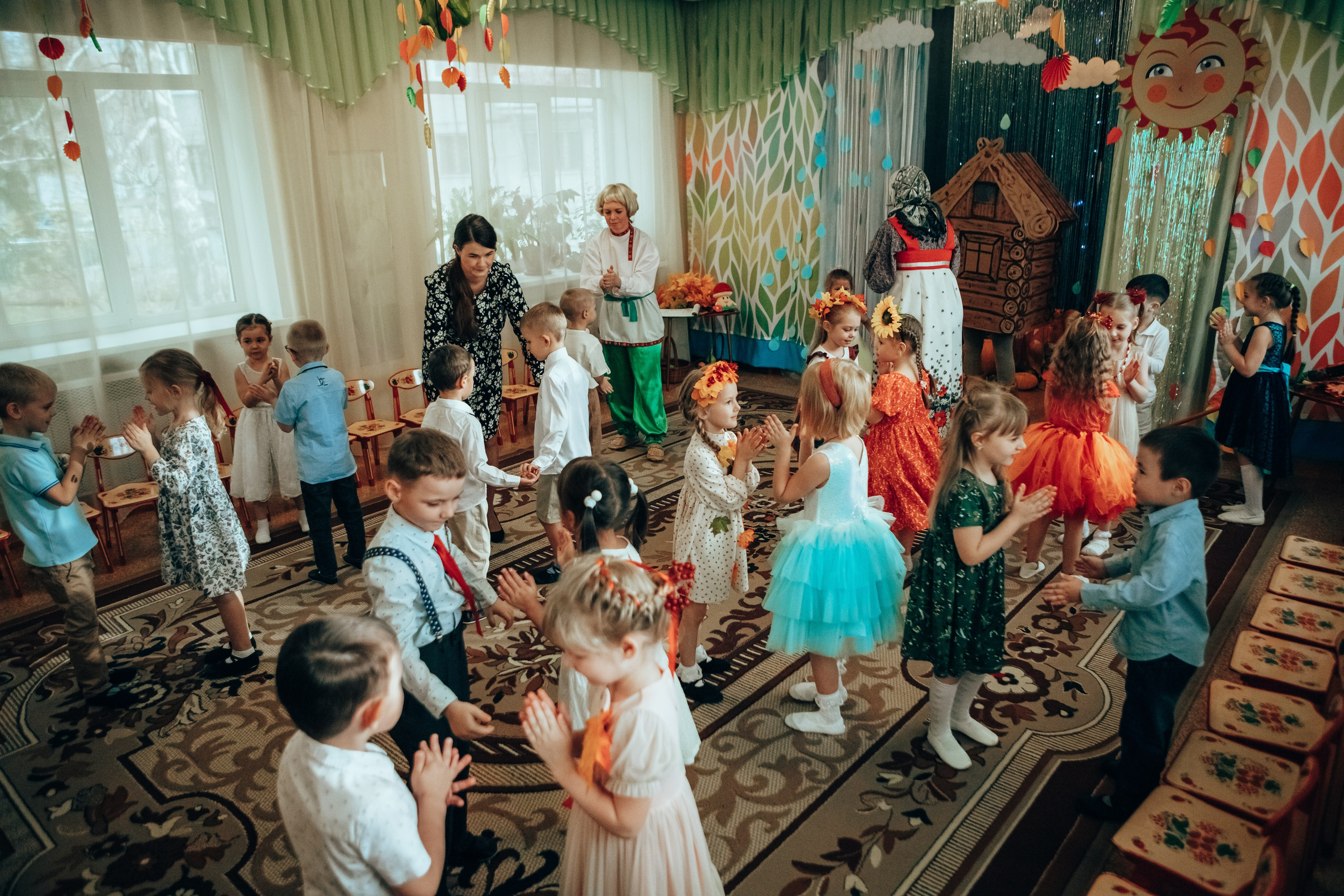 Утренник «Праздник осени». Семейный и детский фотограф в г. Новосибирске Макеева Анастасия