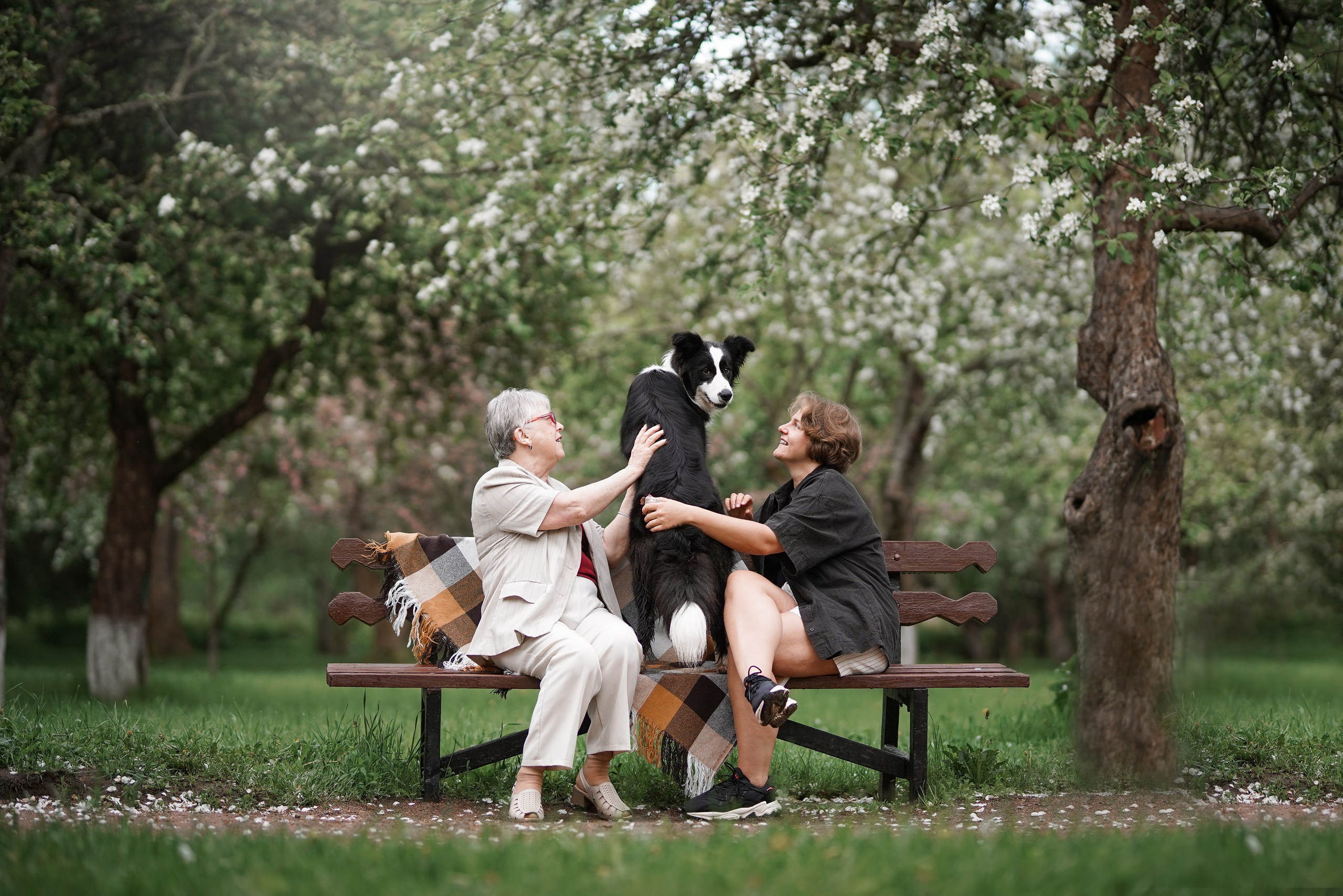 Юля, ее мама и Груша. Фотограф-анималист в Санкт-Петербурге Яна Мартынова
