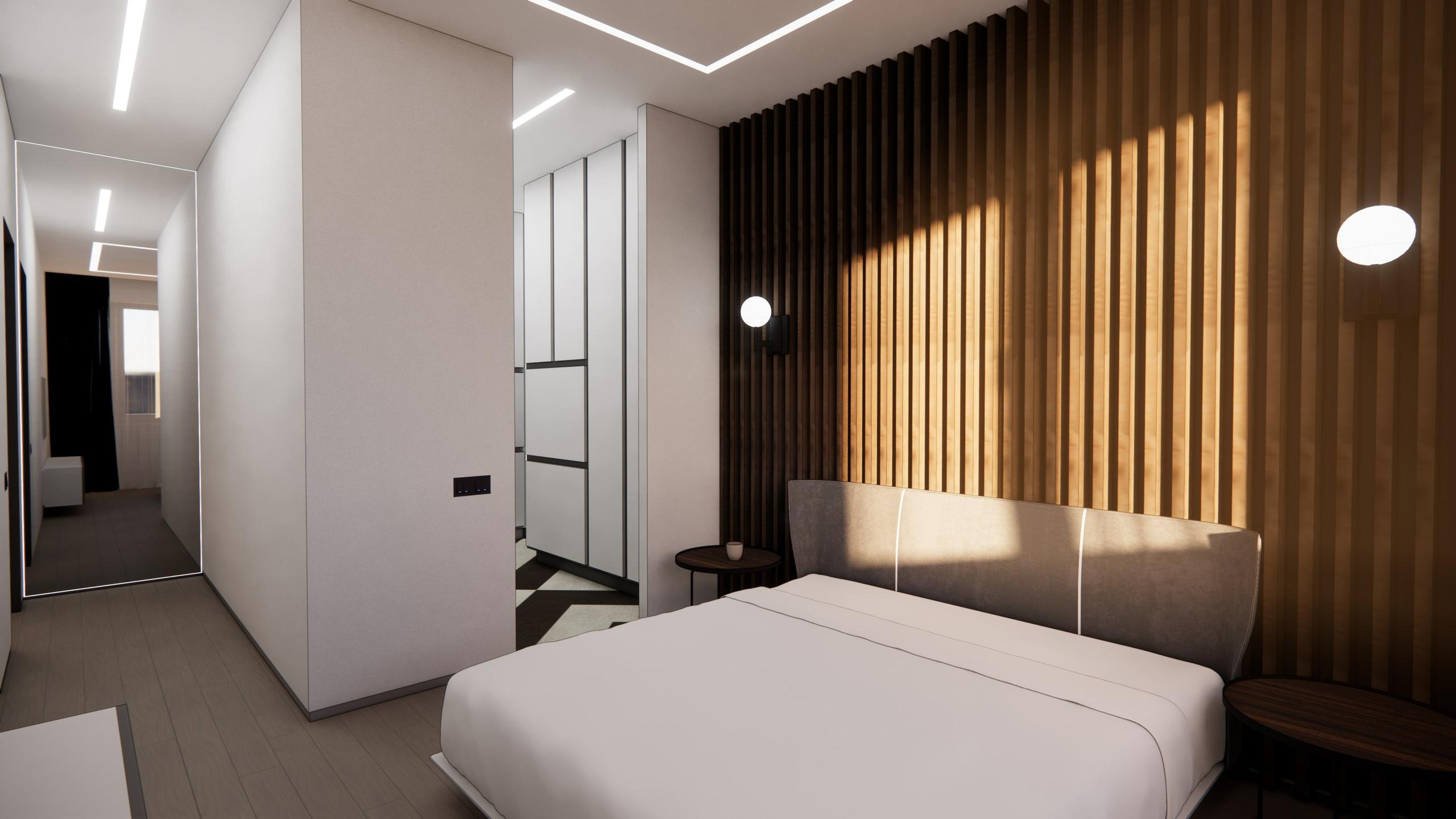 Проект № 4 — Квартира 64 кв. м. LANOIR: визуализация проектов, интерьер, экстерьер, ArchiCAD чертежи | Стерлитамак