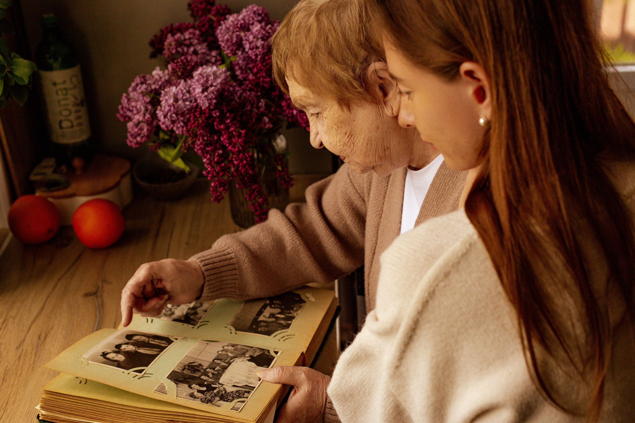 Бабушка и внучка. Фотограф Москва / Балашиха