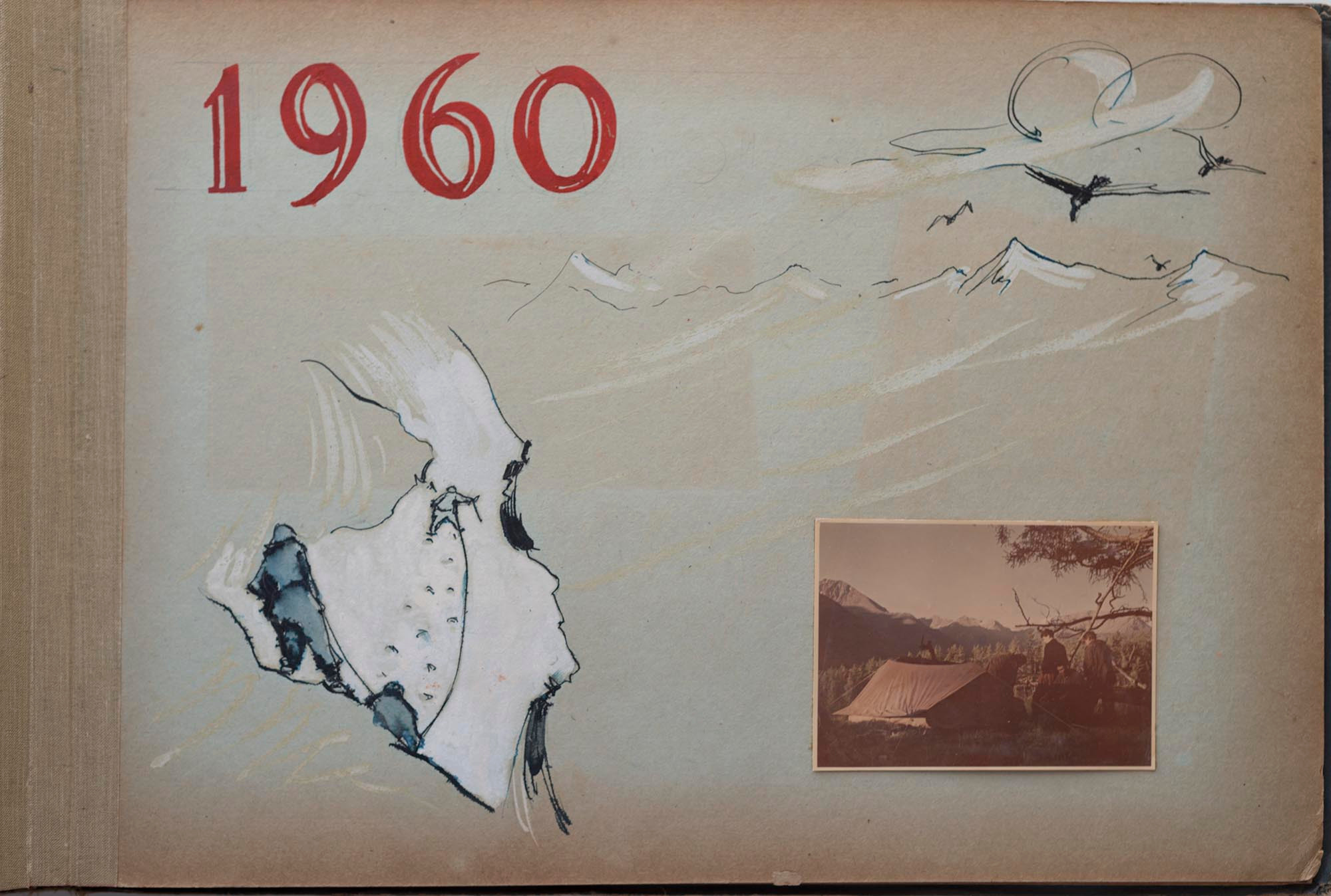 Альбом о путешествиях по Алтаю 1958–1960 гг. Plechinta Ekaterina documentary photographer