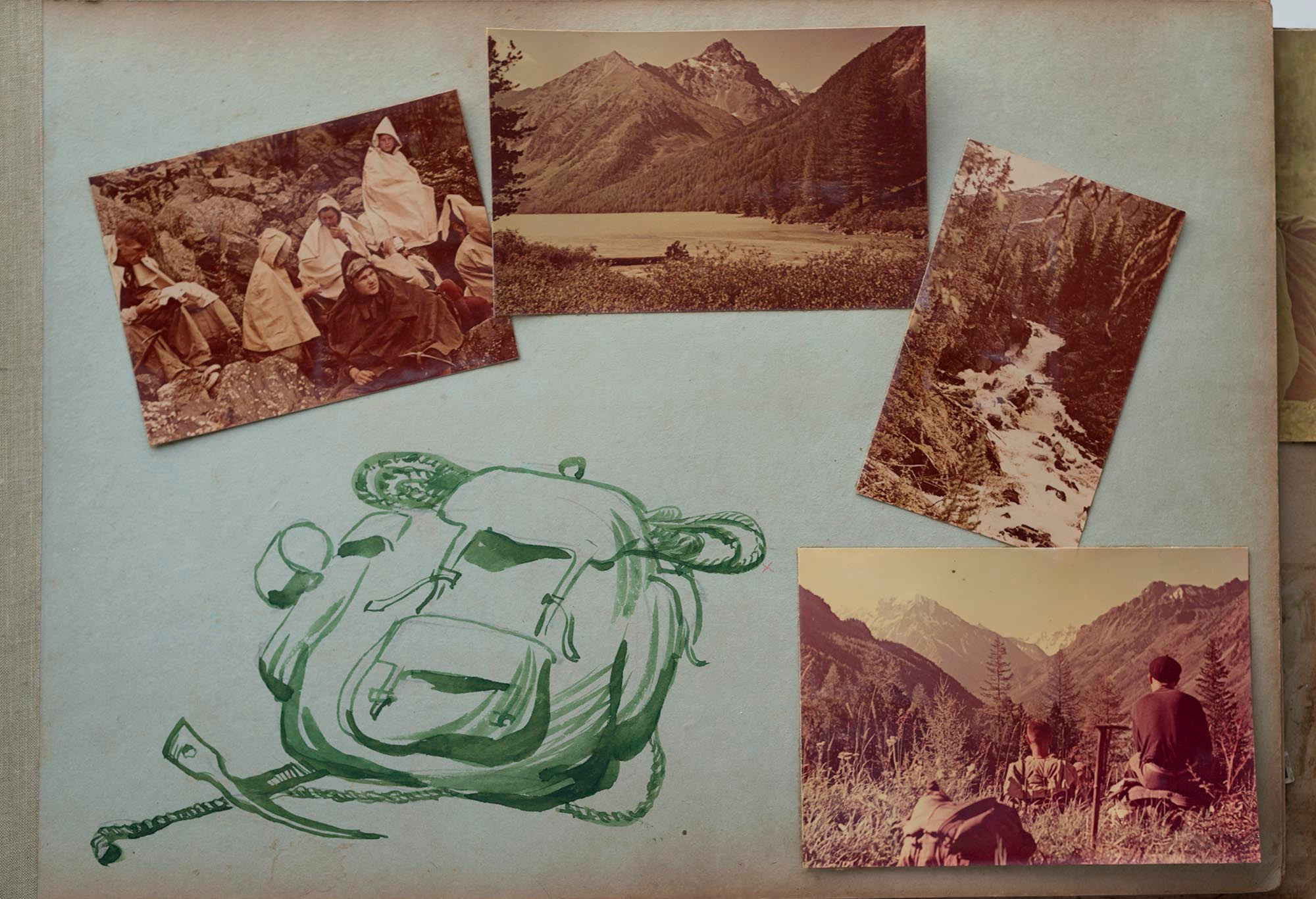 Альбом о путешествиях по Алтаю 1958–1960 гг. Plechinta Ekaterina documentary photographer