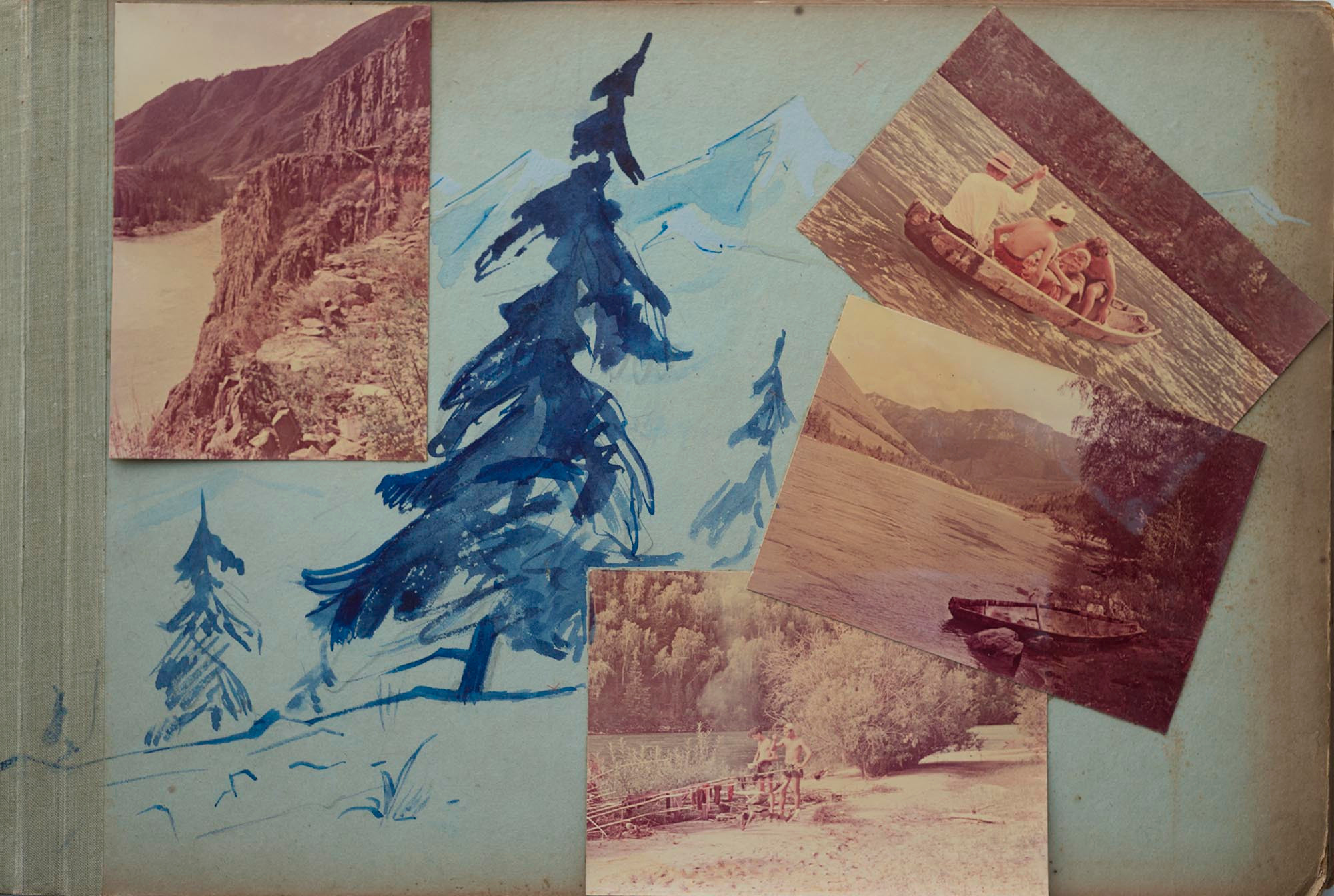 Альбом о путешествиях по Алтаю 1958–1960 гг. Plechinta Ekaterina documentary photographer