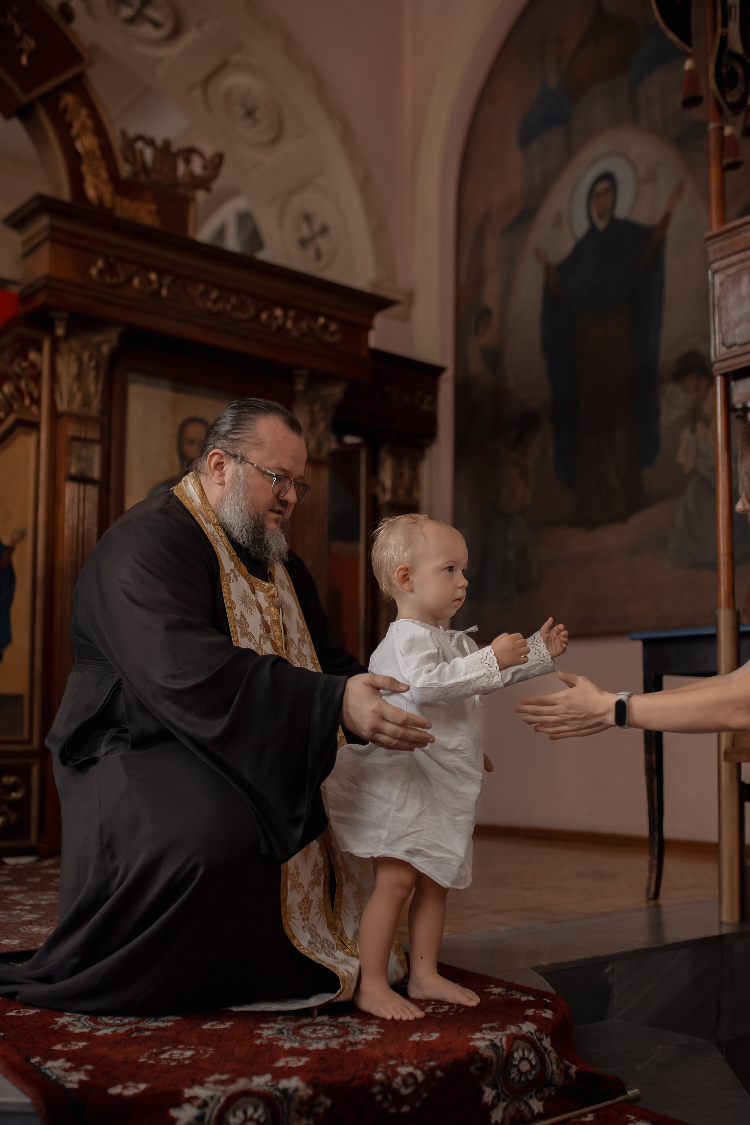 Крещение Алисы и Ксении. Фотограф на Крещение и Венчание в Ташкенте