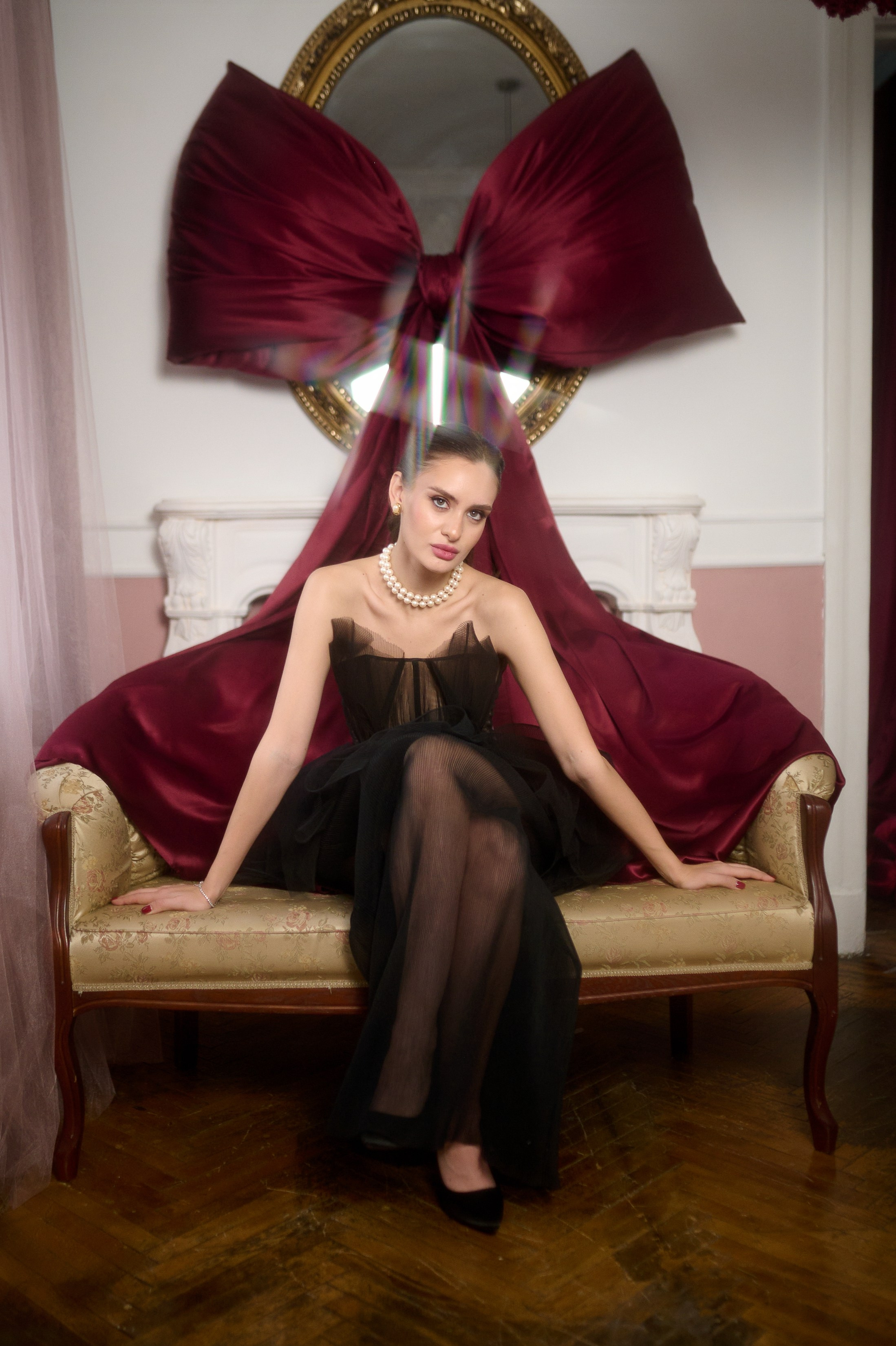 Новогодняя фотосессия без ёлки. Semerlina.ru