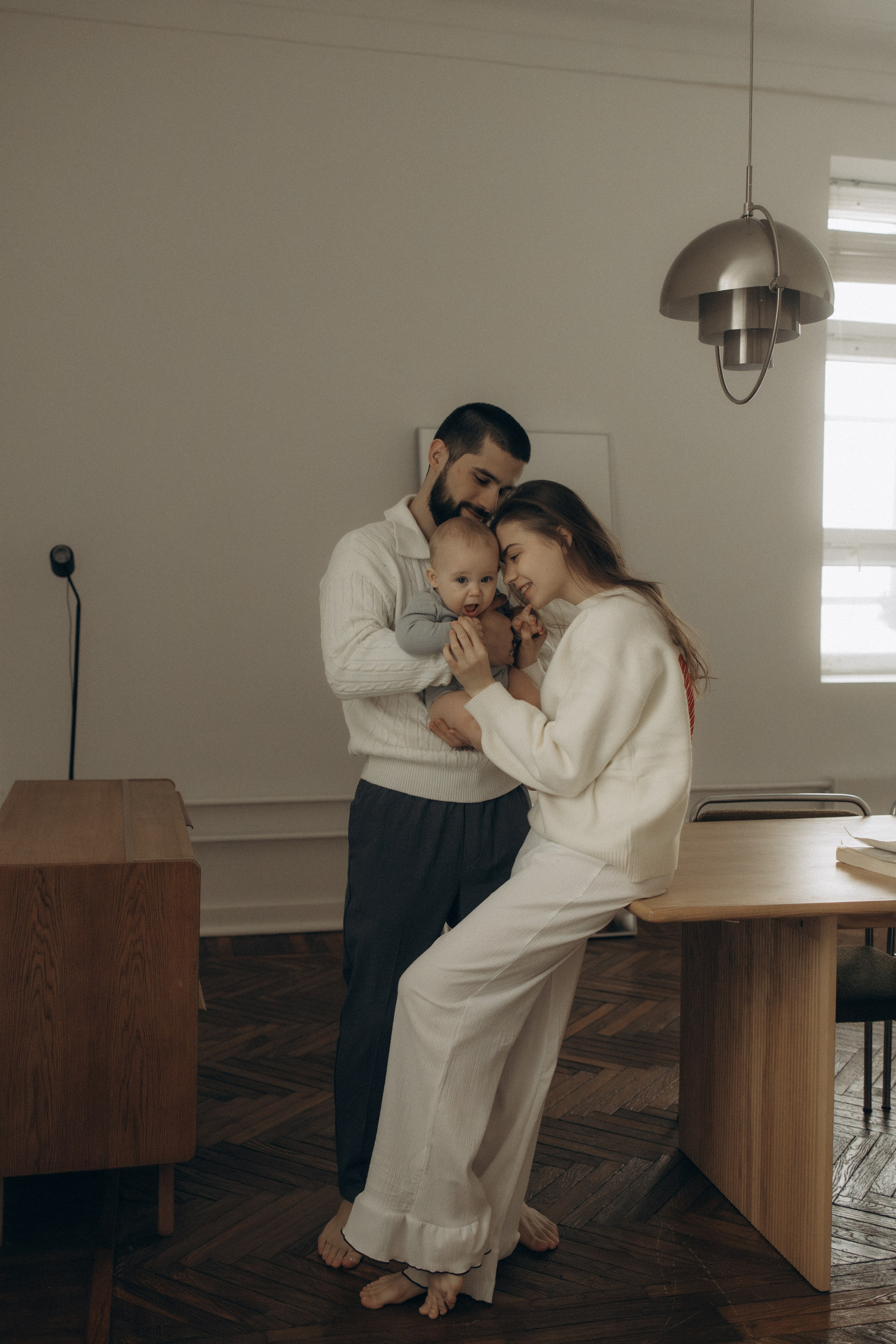 Семейная фотосессия в студии. Семейный фотограф Москва Юлиана Фетисова