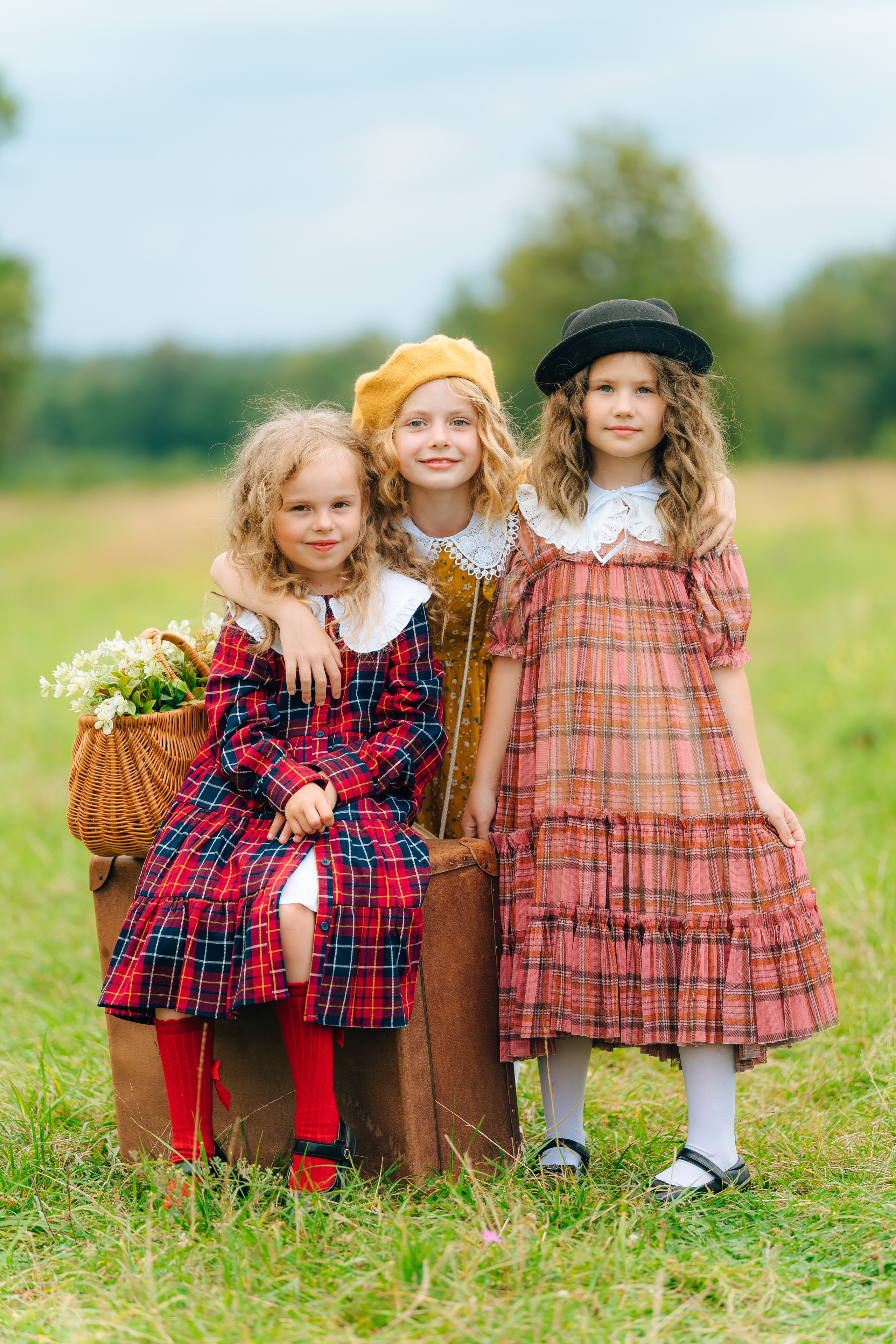 Три подружки. Детский и семейный фотограф Катерина Мишина