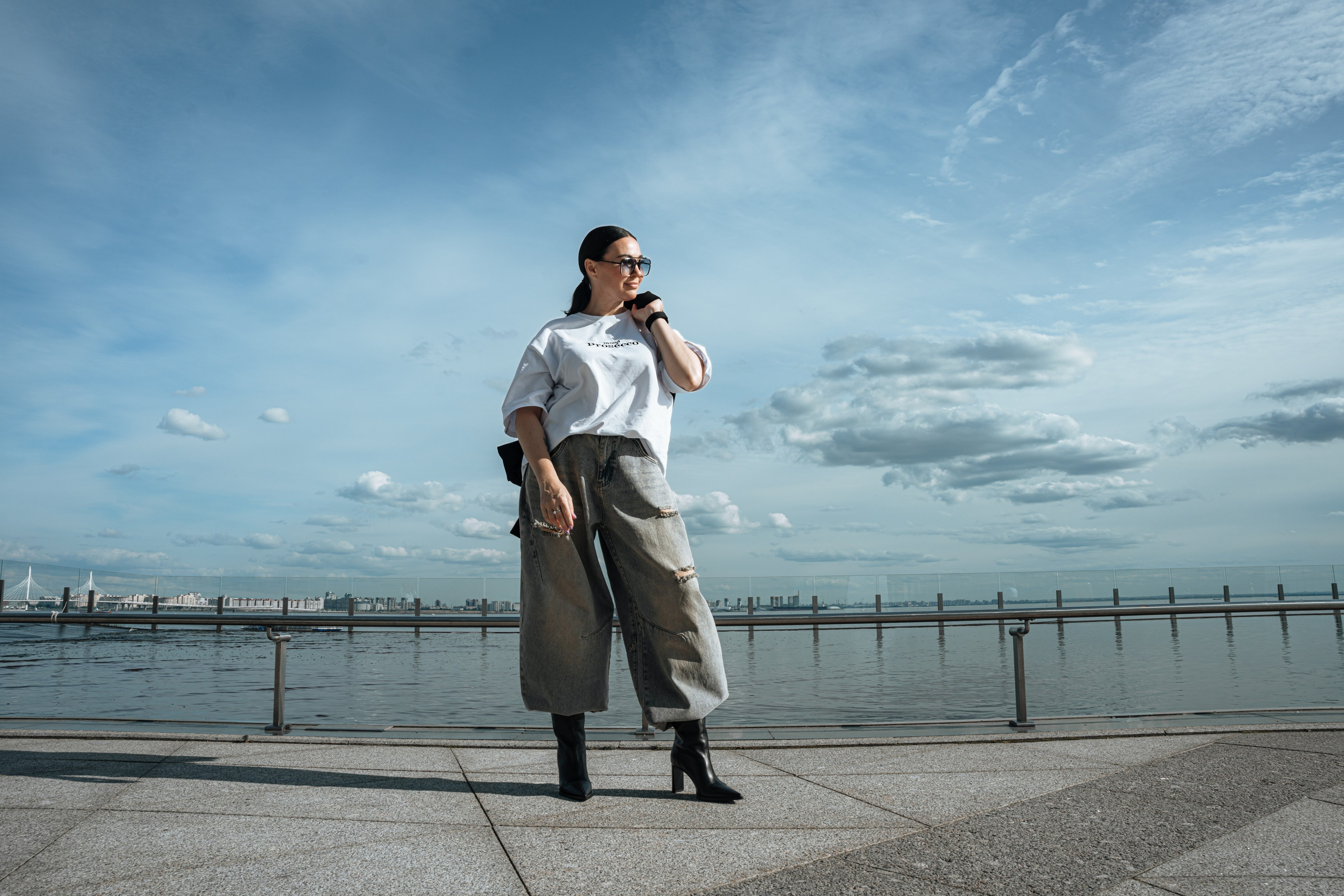 Елена. Лахта центр. Портретный фотограф в Санкт-Петербурге Дмитриева Наталия