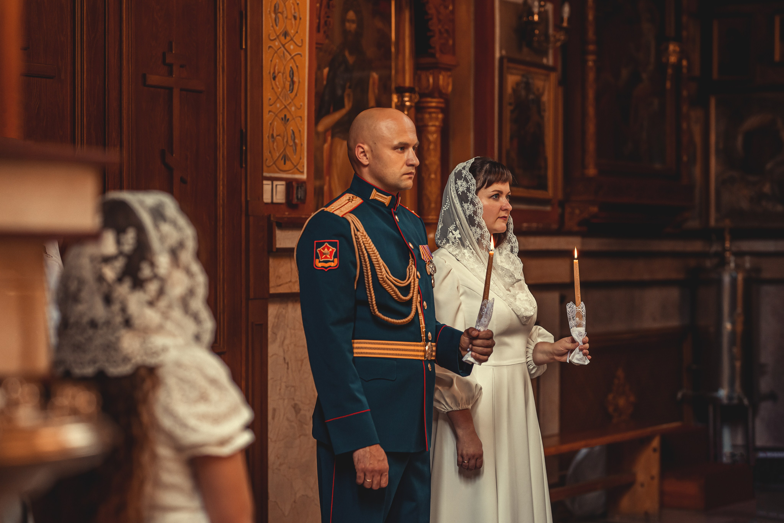 Таинство Венчания Андрея и Карины. Фотограф Таинств Крещения и Венчания в г. Курске