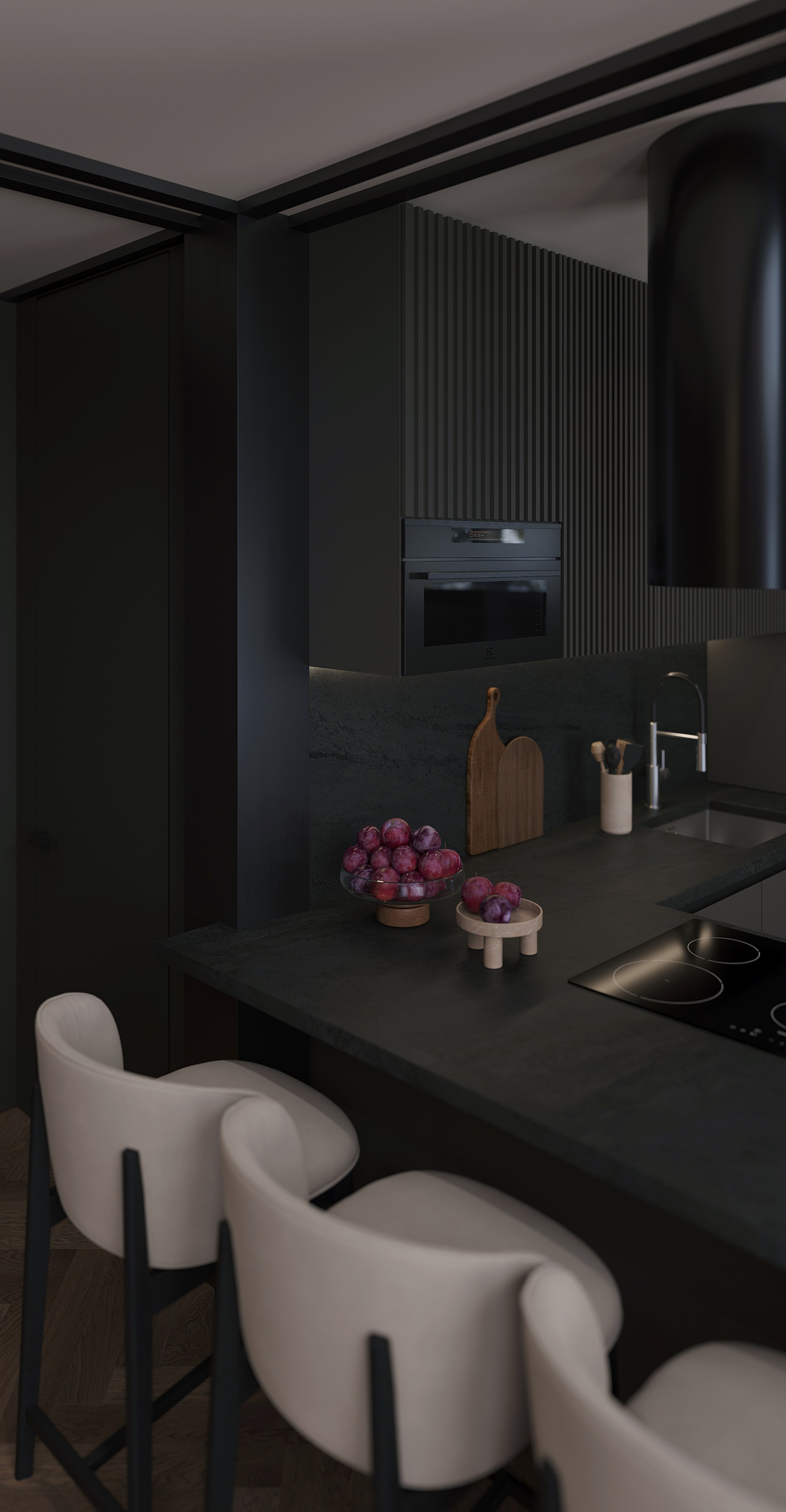 Проект Фахверк Омск. Студия дизайна интерьера Лактионовой Елены