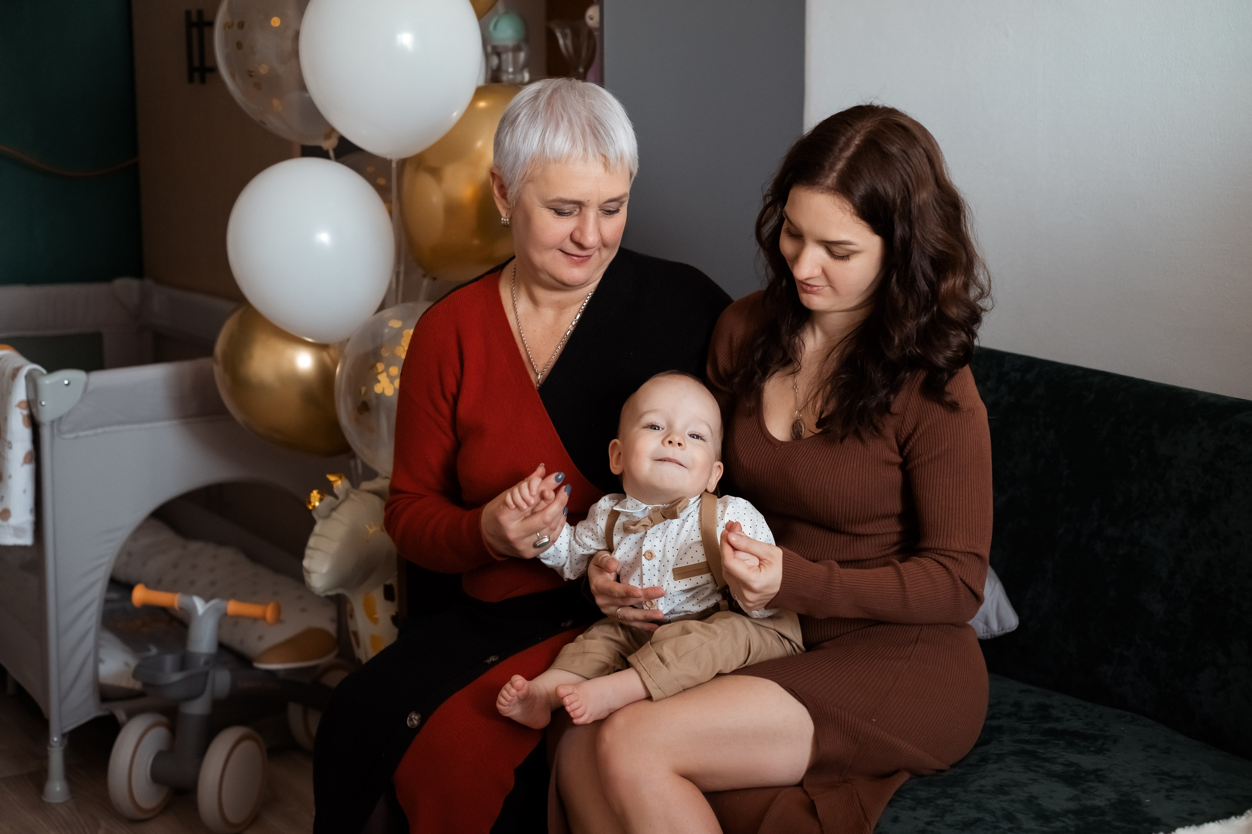 Ура! Мне 1 годик. Семейный и детский фотограф в Мелитополе /Наталья Зацеркляная