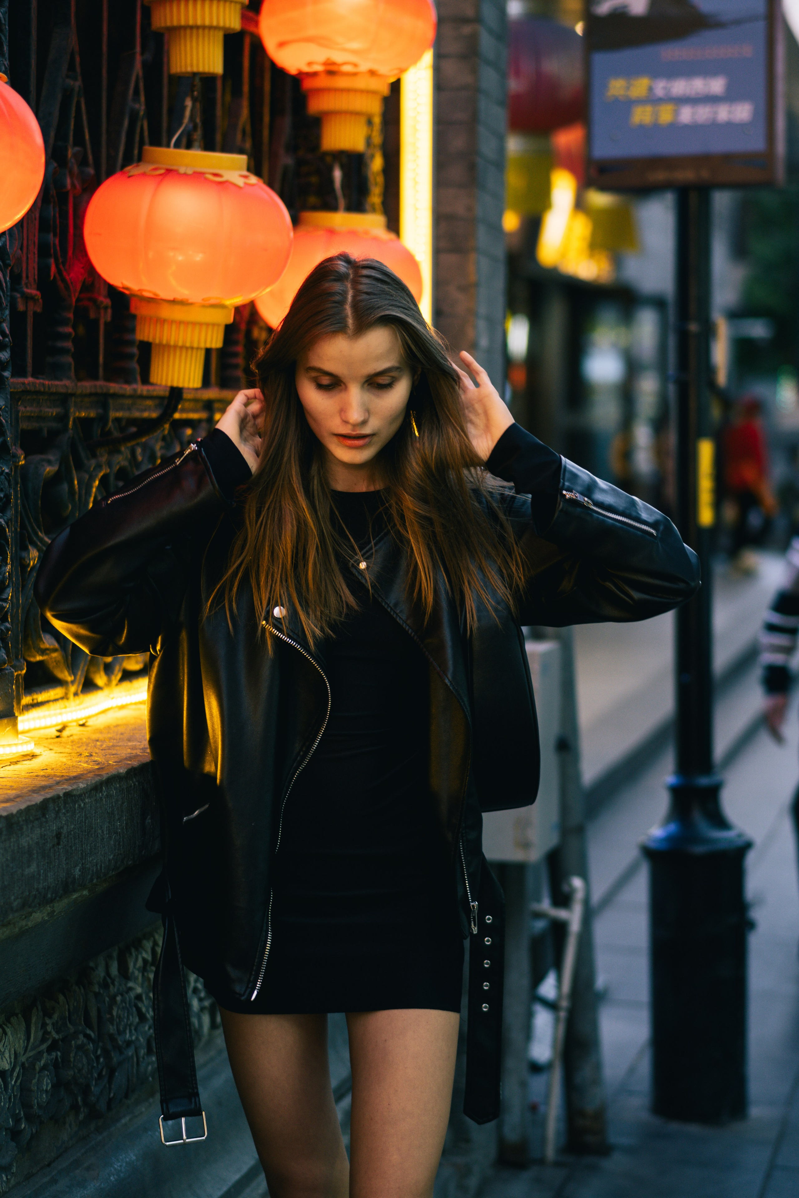 Photoshoot on Qianmen Street, Beijing