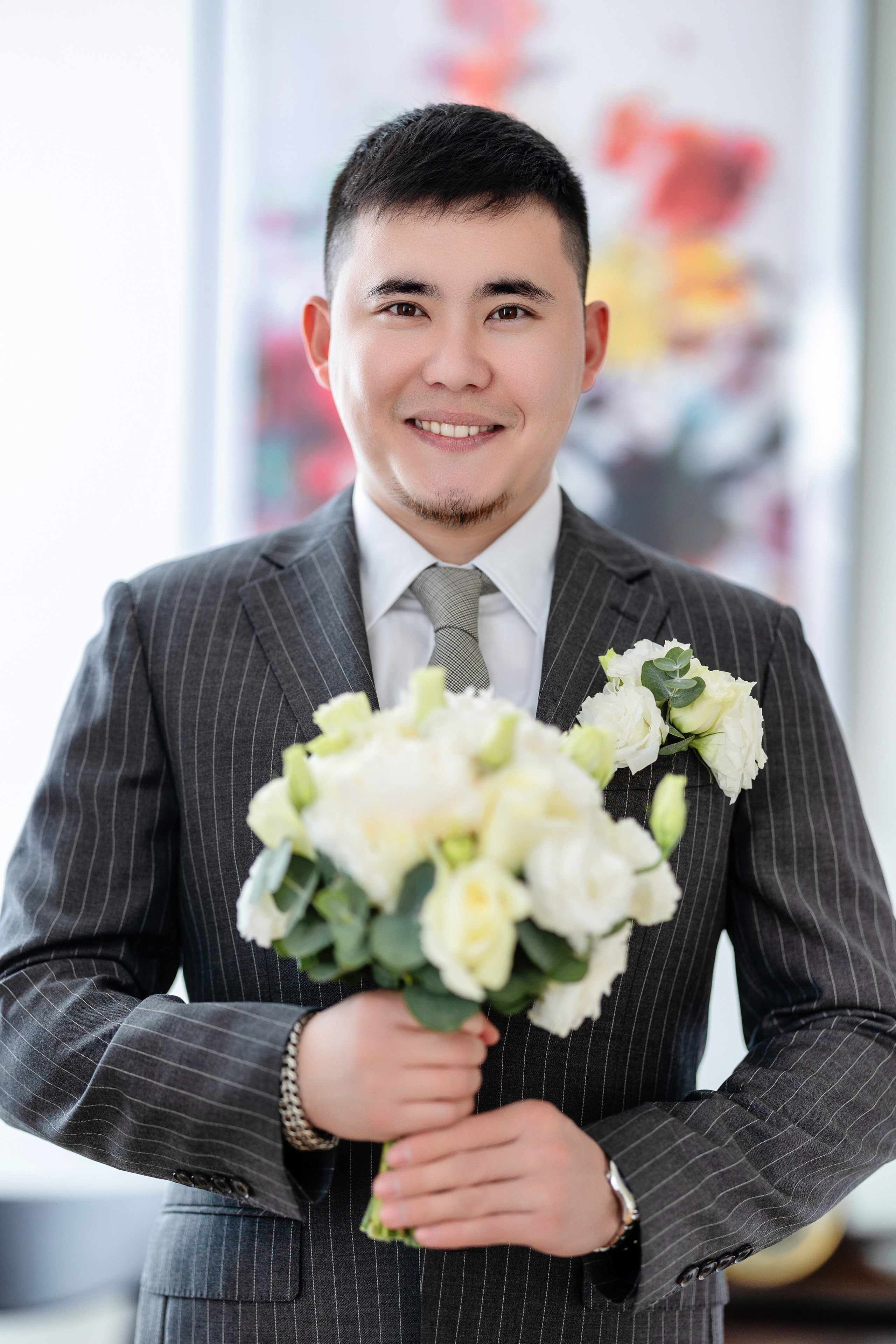 Жанбек и Милана. Фотограф в Корее Фотограф новорождённых Семейный фотограф