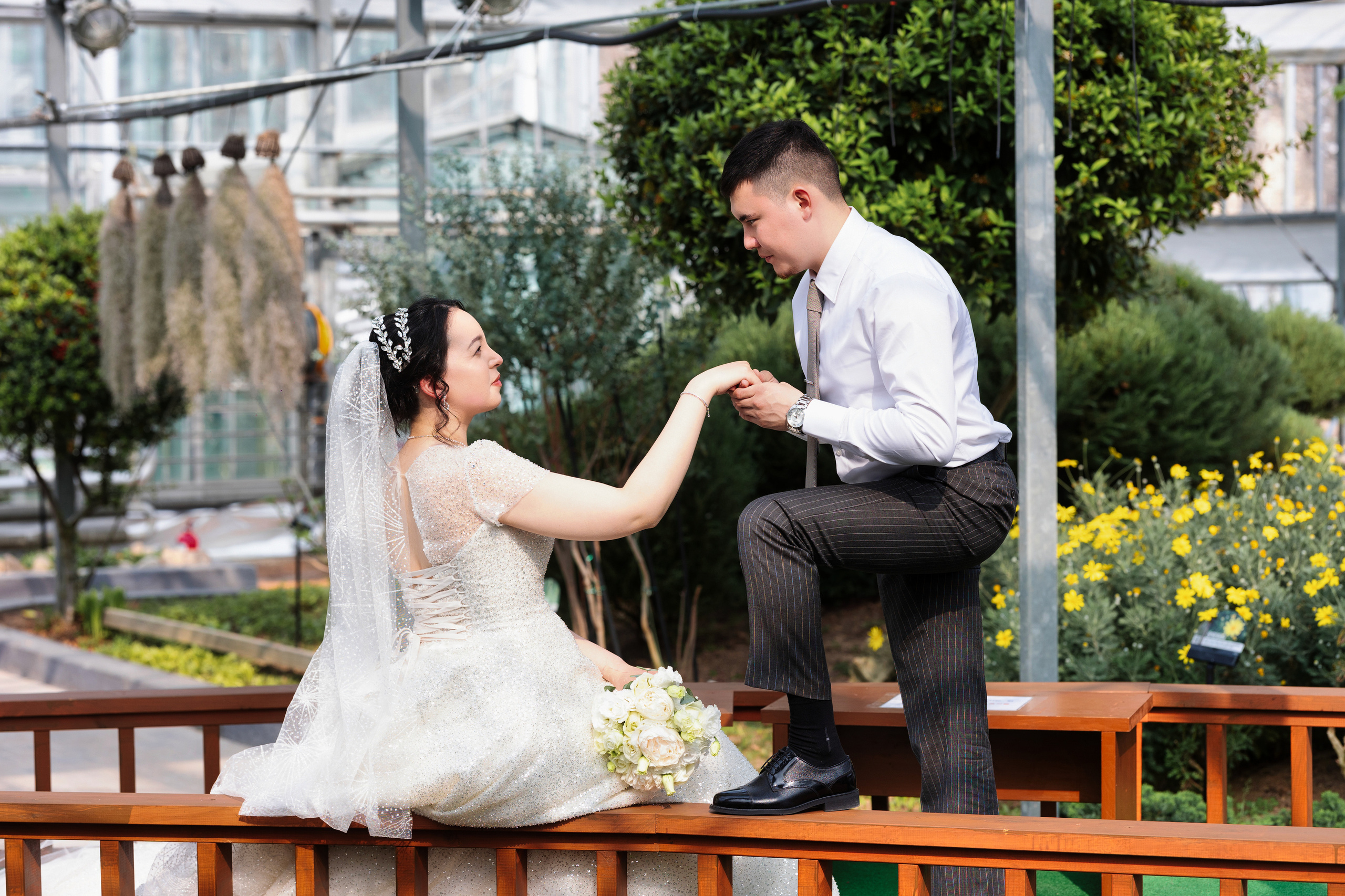 Жанбек и Милана. Фотограф в Корее Фотограф новорождённых Семейный фотограф