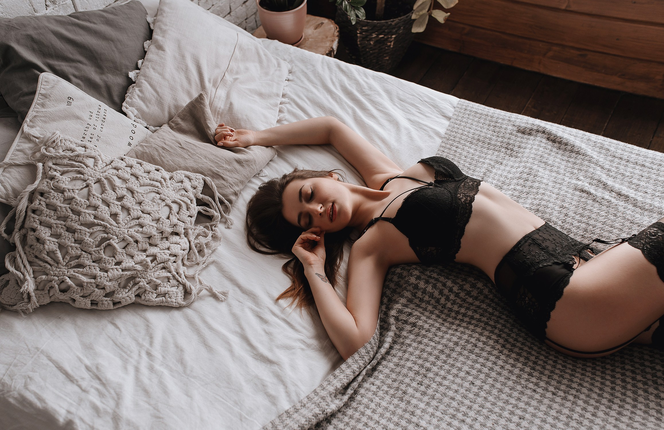 Будуарная фотосессия в студии. Женский фотограф в Москве Юлия Любченко