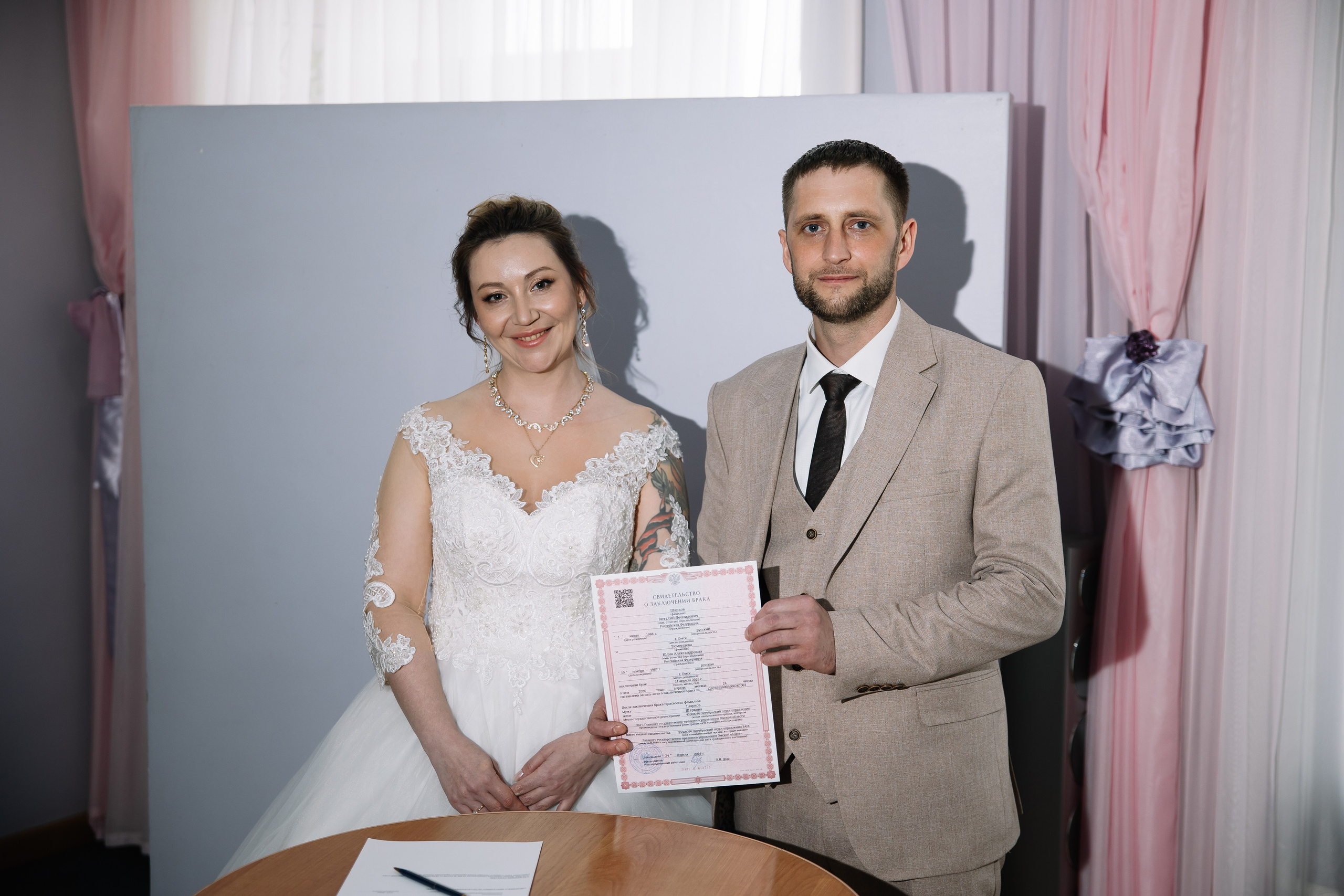 Виталий и Юлия. Свадебный фотограф и видеограф в Омске — Виталий и Алёна Орлянд