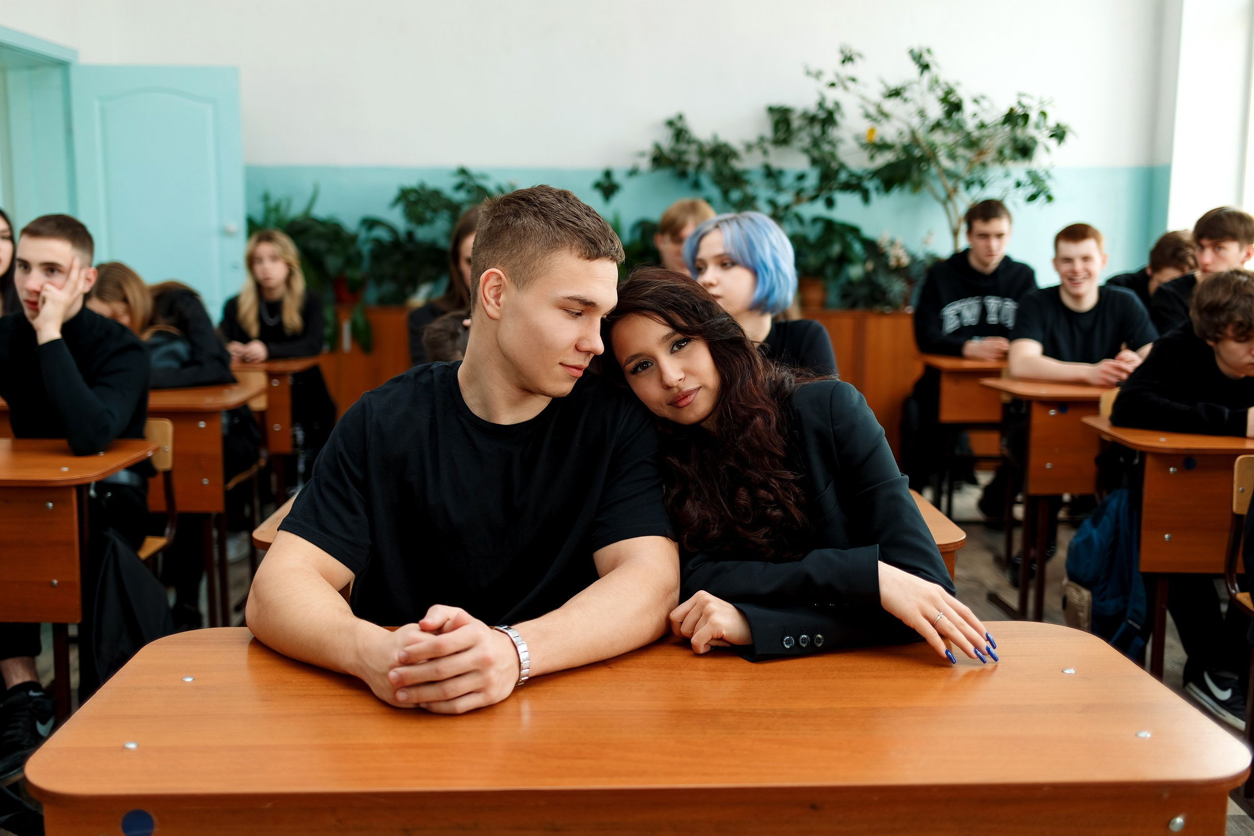 11 класс съемка в школе. Фотограф Любовь Корниенко, Примоский край