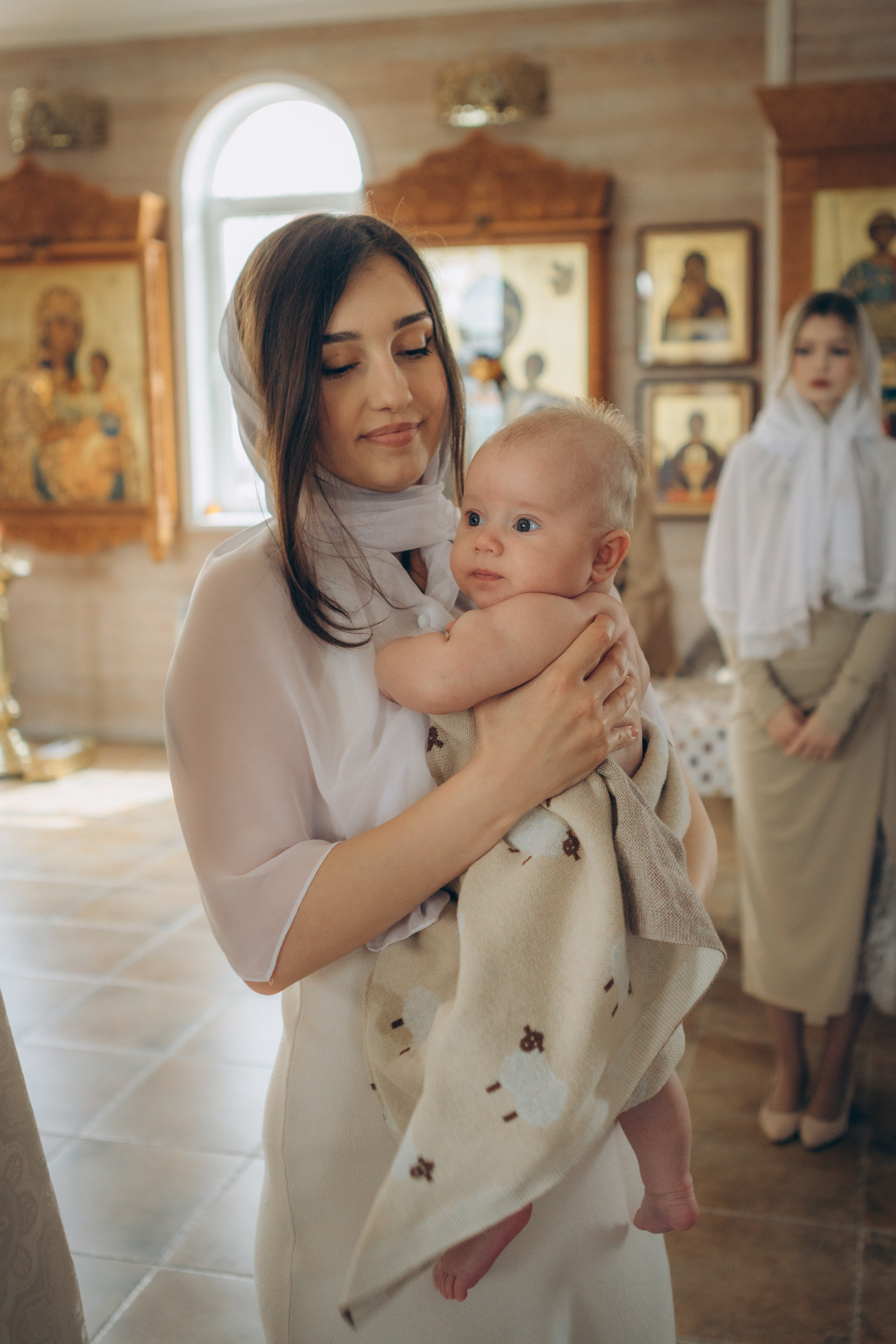 Крещение Льва. Семейный фотограф и фотограф на роды в Ростове-на-Дону Мухина Виктория
