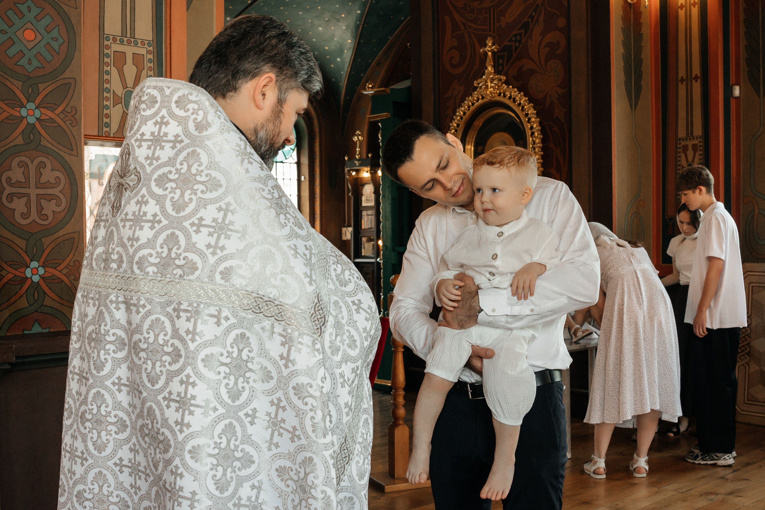 Крещение София и Сережа. Фотограф Краснодар