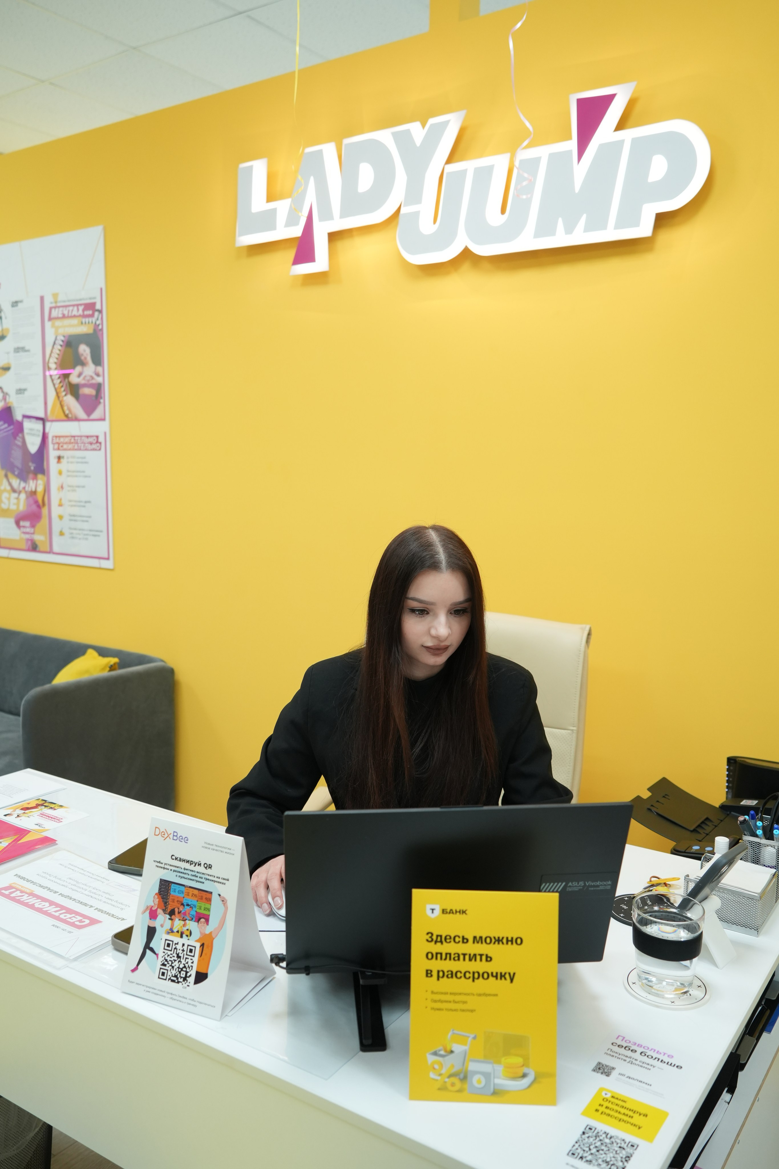 Открытие батутного центра «Lady Jump». Видеограф и Фотограф в Москве