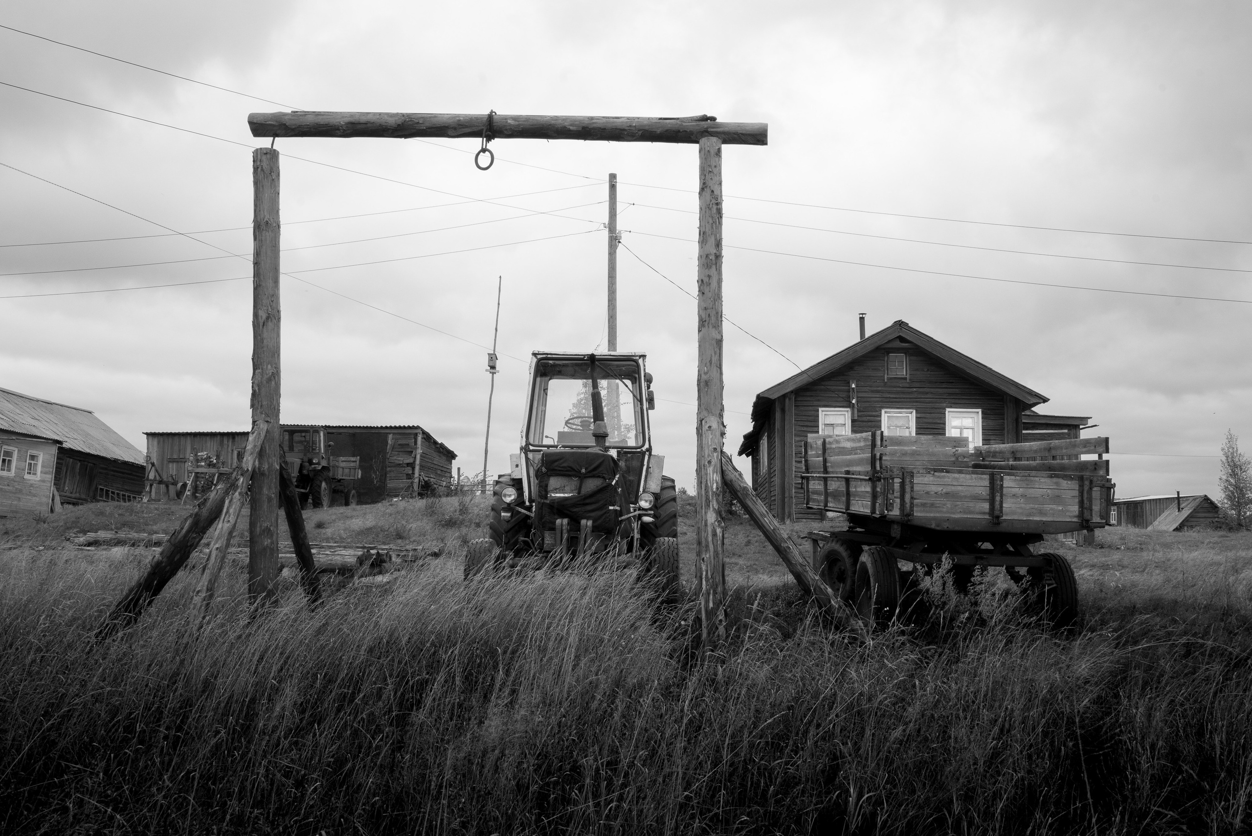 Деревня / Север I. Фотограф Антон Денисенко: Портрет, Документалистика, Пейзаж. Москва