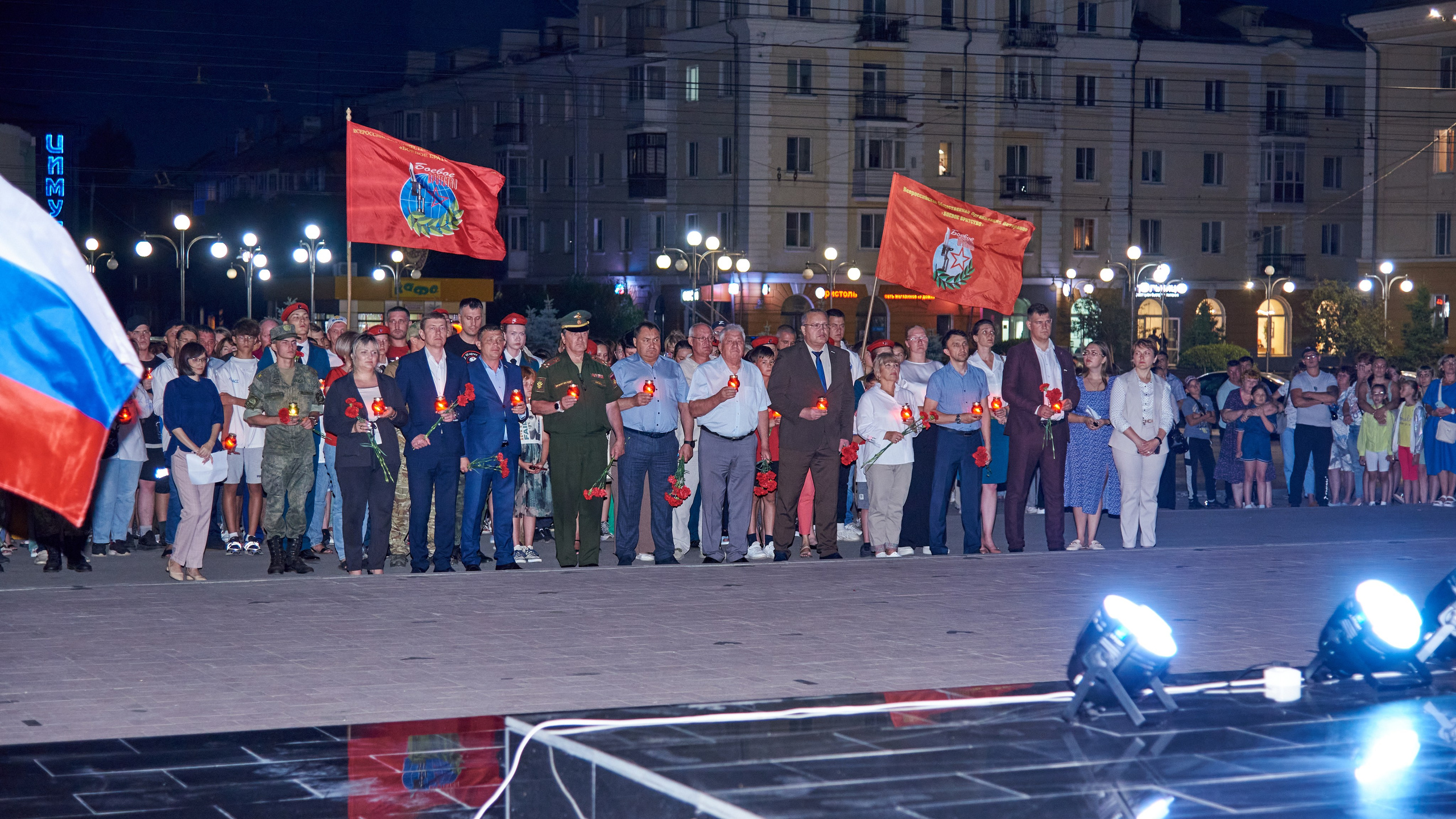 Акция «Свеча памяти». [fXph] Фотограф Масликов Илья. Съёмка мероприятий в Ленинске-Кузнецком