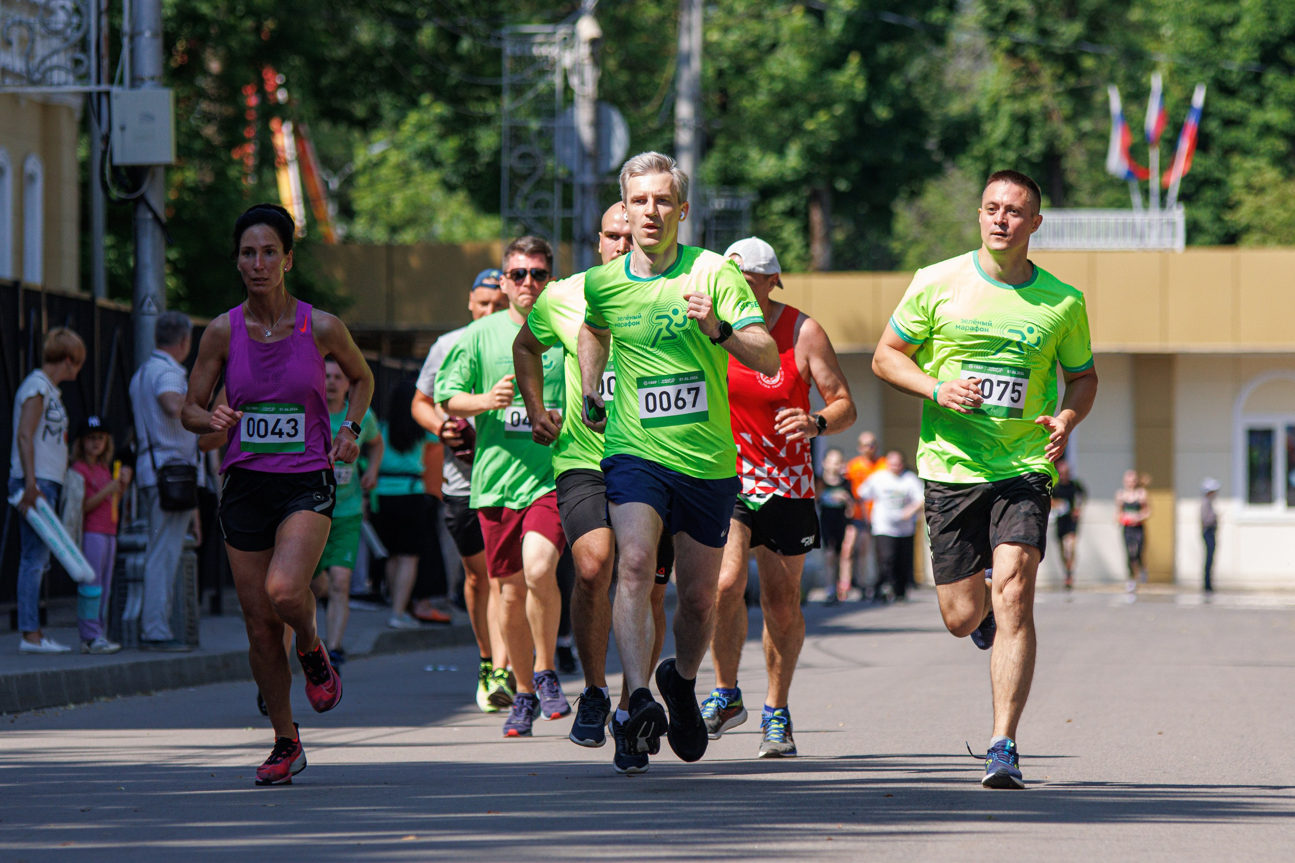 Зеленый марафон 2024. Спортивный фотограф Вадим Добедченков