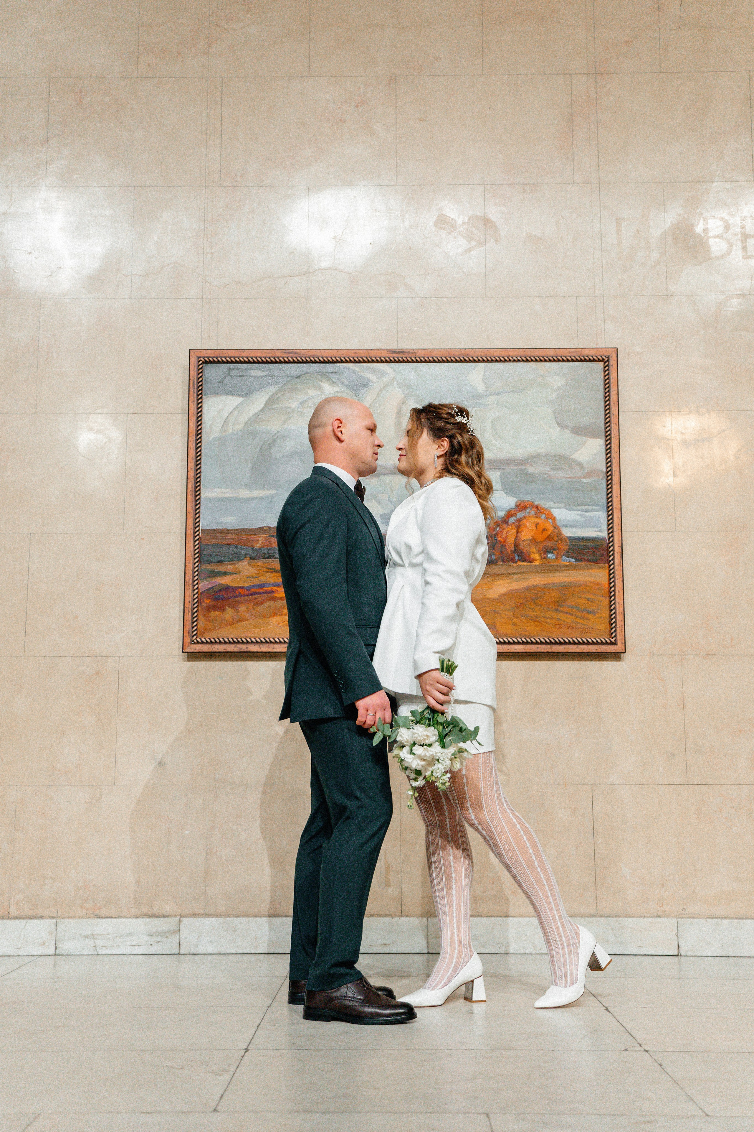 Свадебная фотосессия в музее. Ваш семейный фотограф в Минске — Вика Трегубова