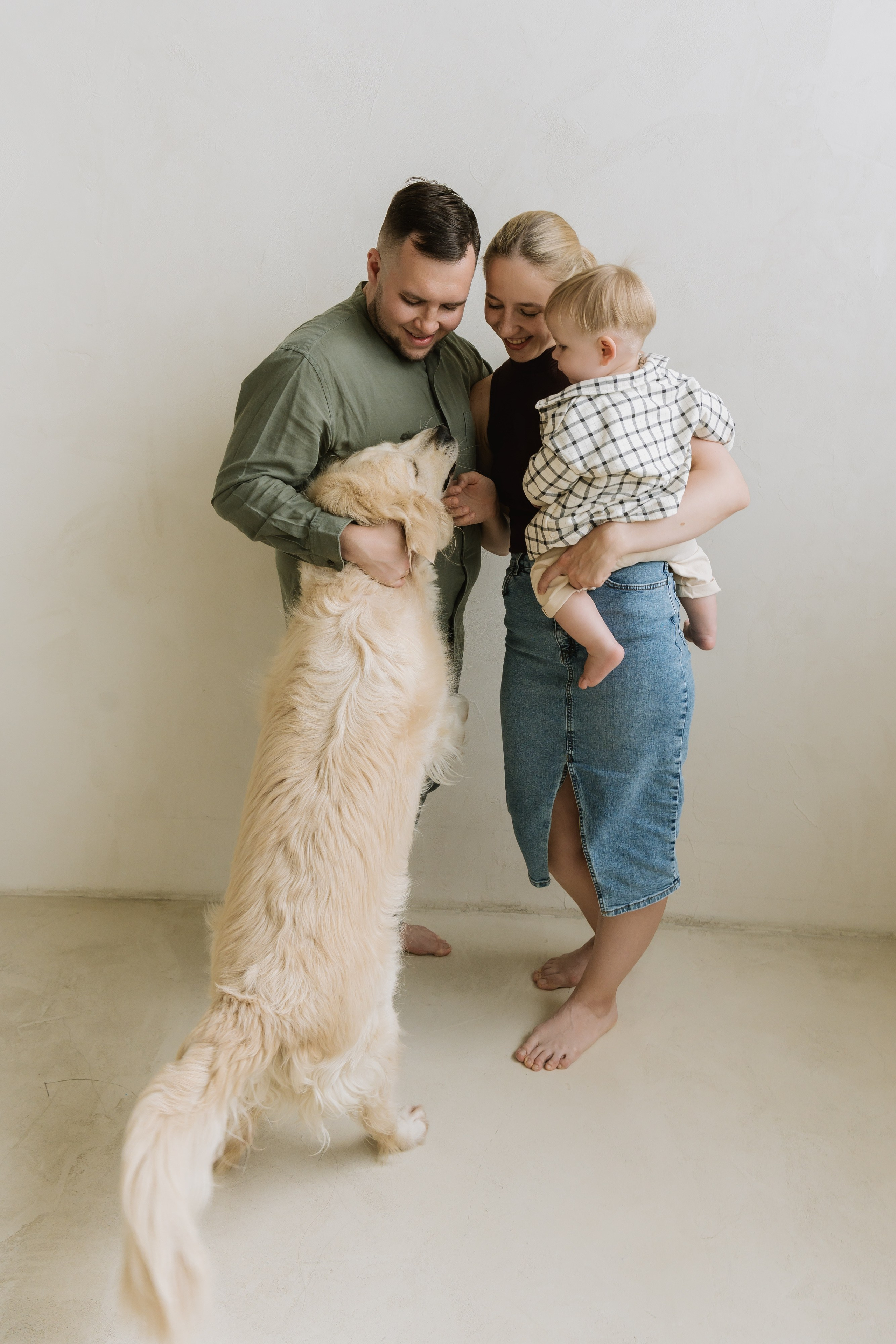 Кристина, Вадим, Лёва и Уильям. Свадебный фотограф в Москве Яна Деньгина