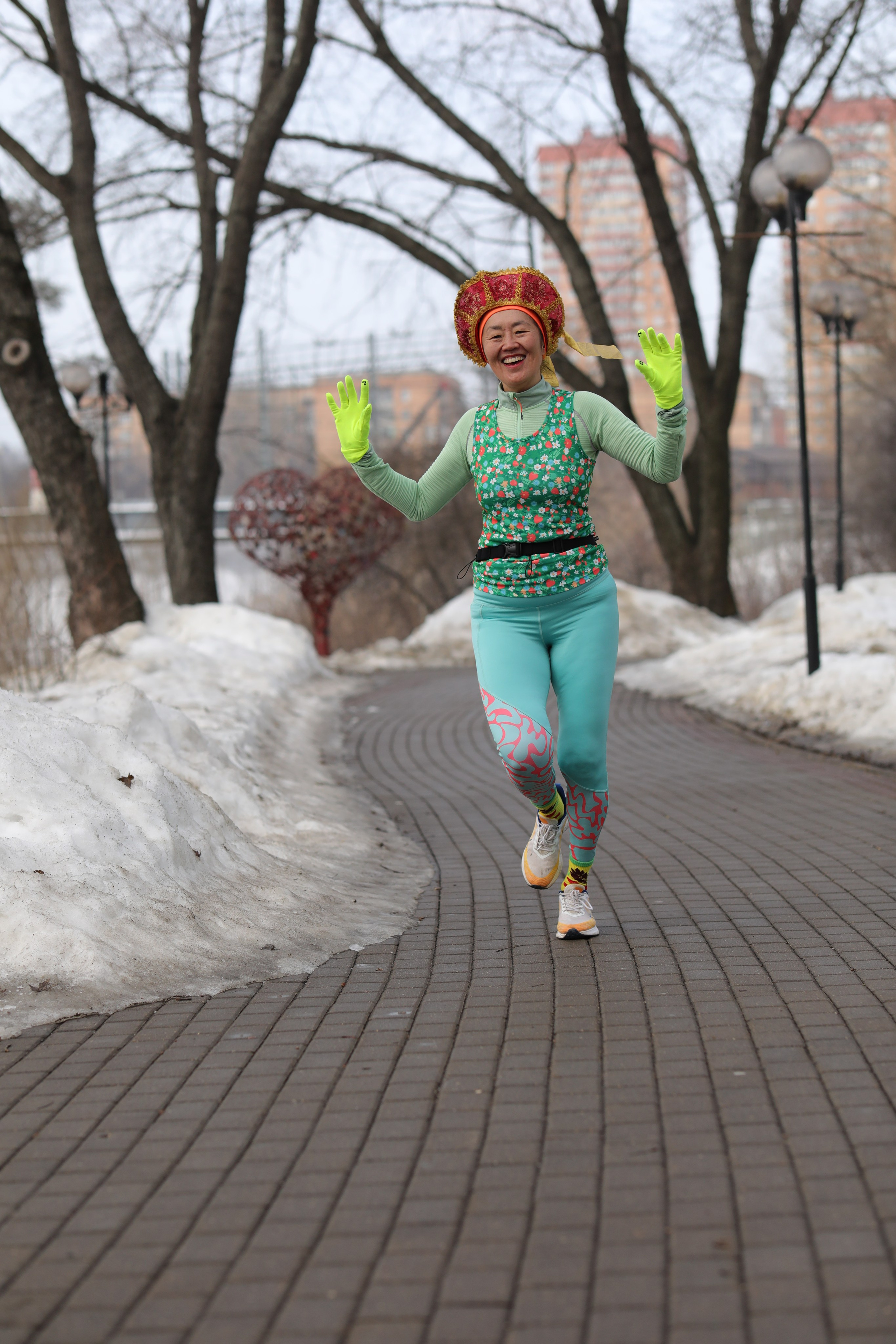 95-й масленичный забег 5 вёрст Химки, 16 марта 2024 г. Фотограф Сергей Ловкий