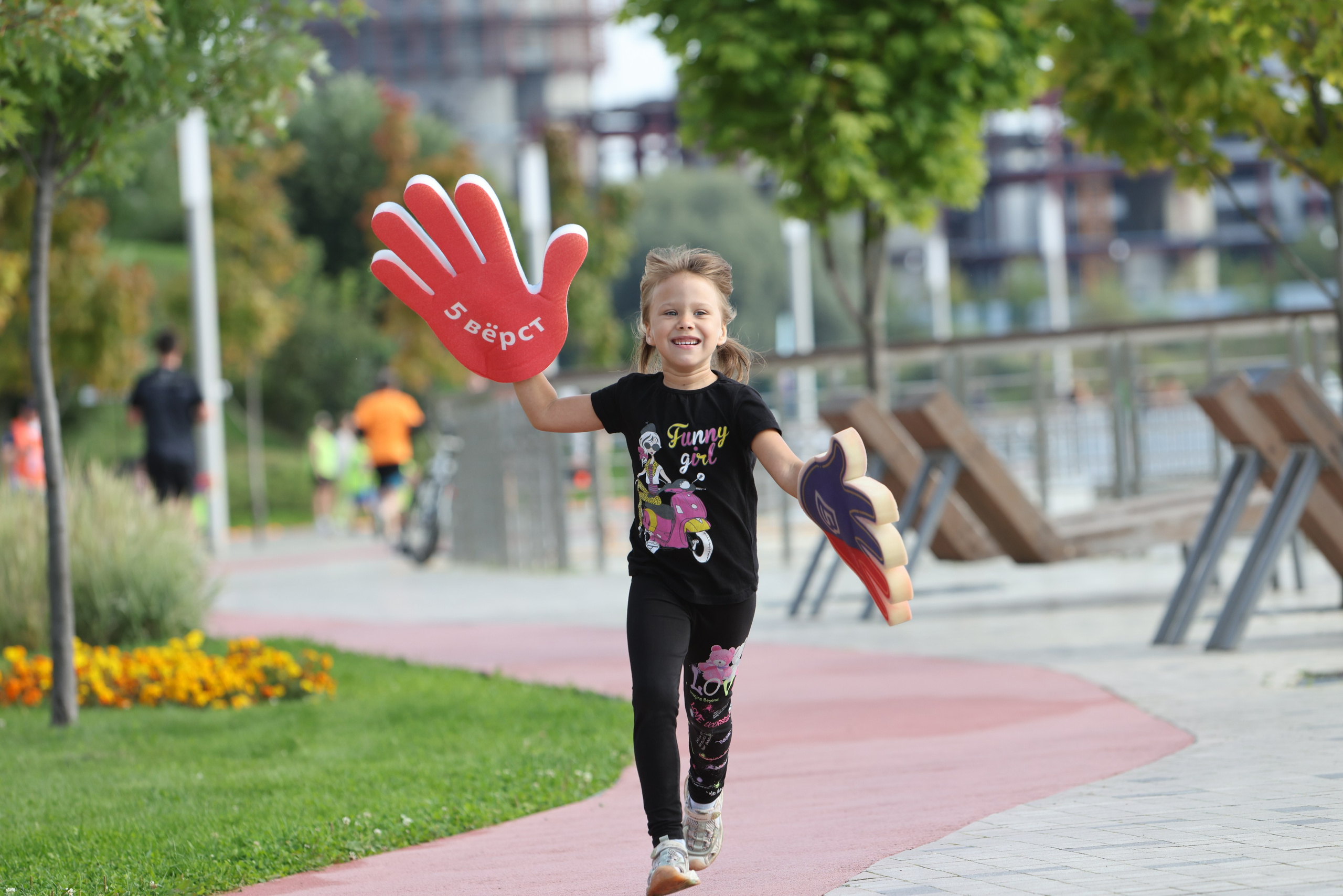 Последний летний старт 5 вёрст Павшинская пойма. Фотограф Сергей Ловкий