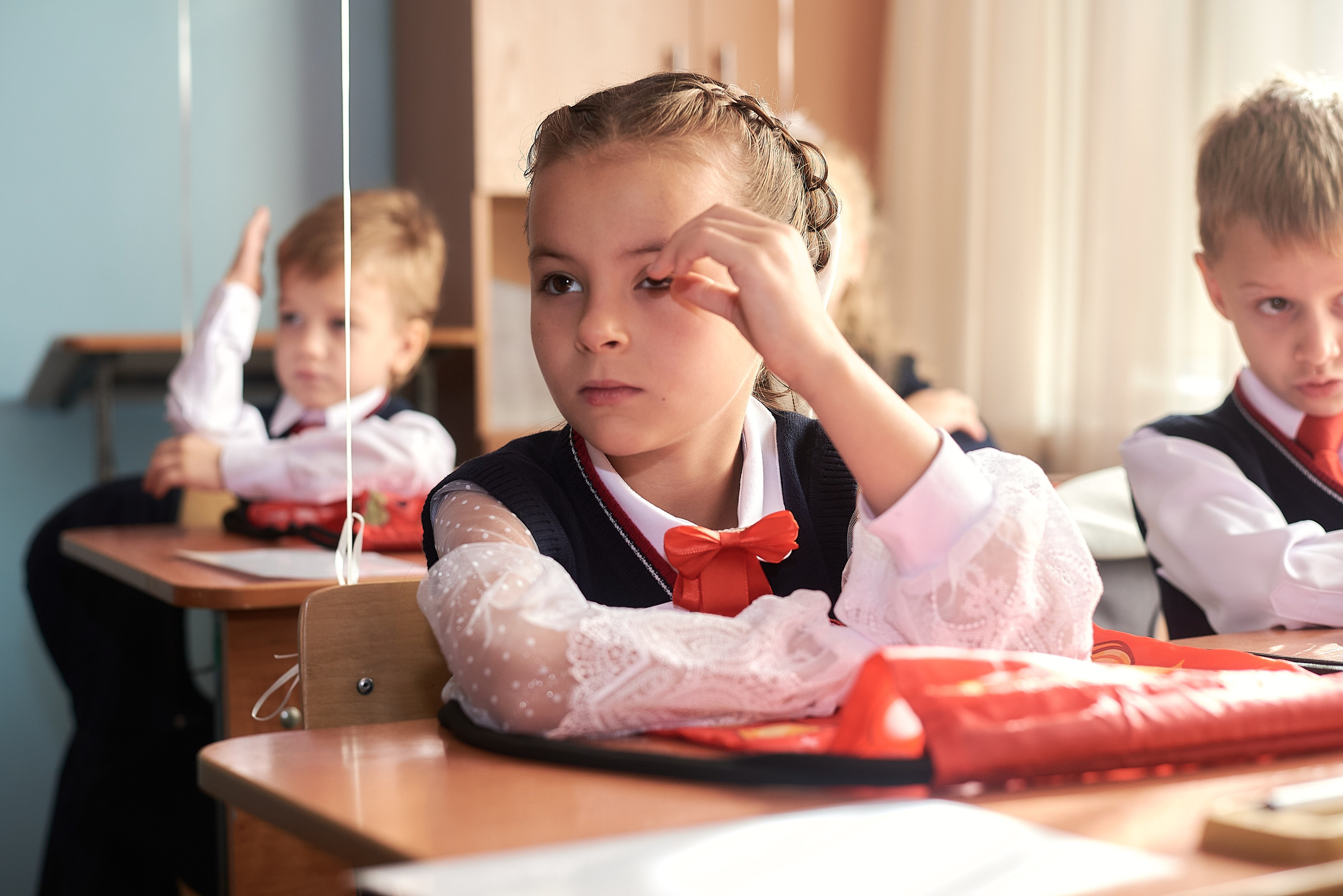 Первый класс. Фотограф Елена Дука. Контент съемка. Семейная фотография