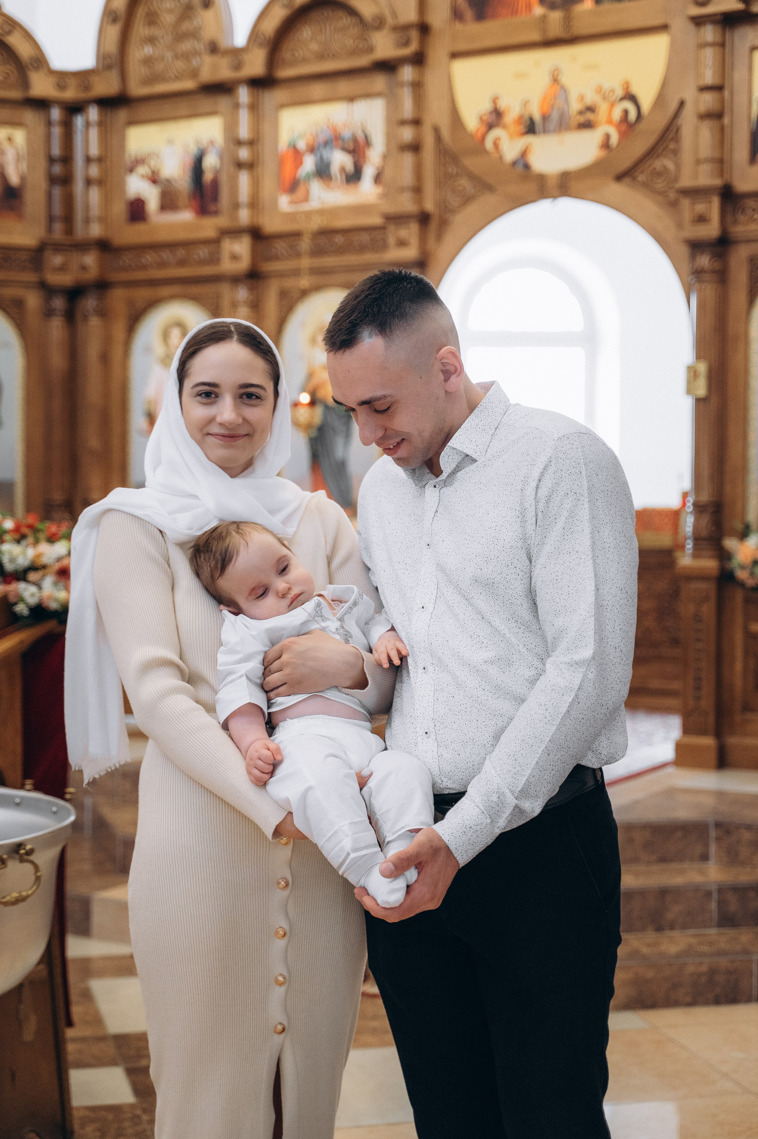 Крещение Мирона (Храм Преображения Господня). Семейный фотограф в Минске Дарья Дреко