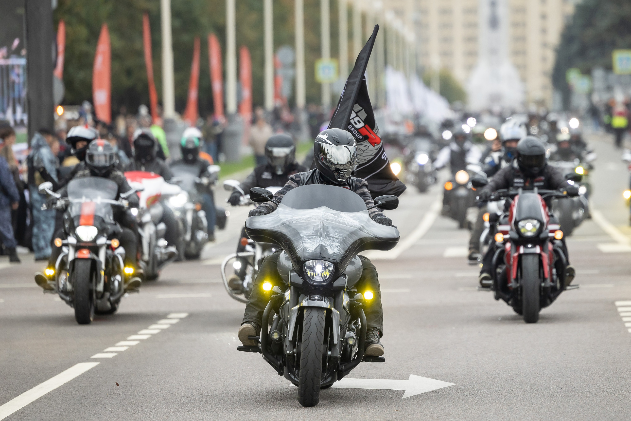 13-й Московский Мотофестиваль. Фотограф Владимир Охрименко