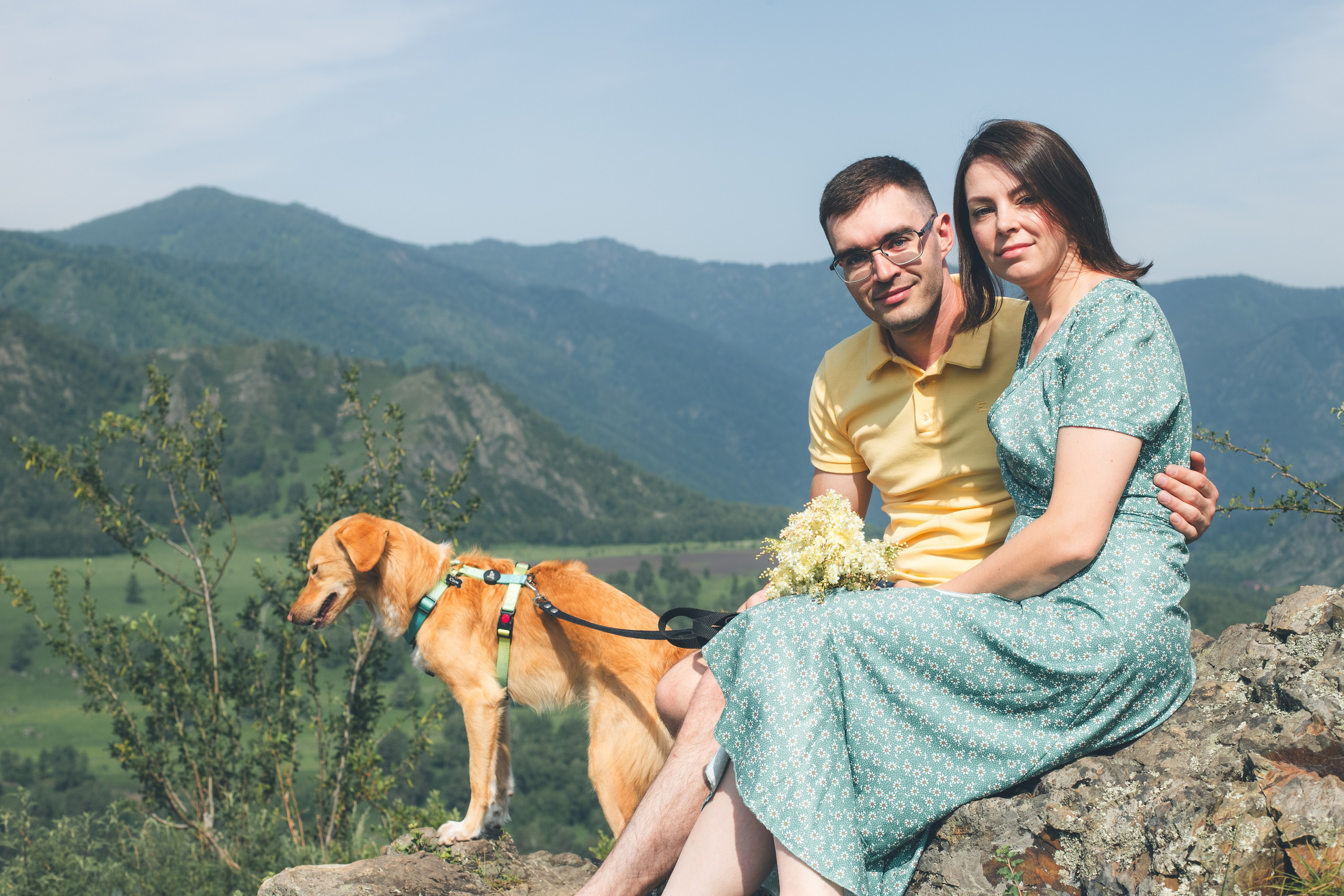Ксения & родные. Фотограф Нина Брандт в Горном Алтае