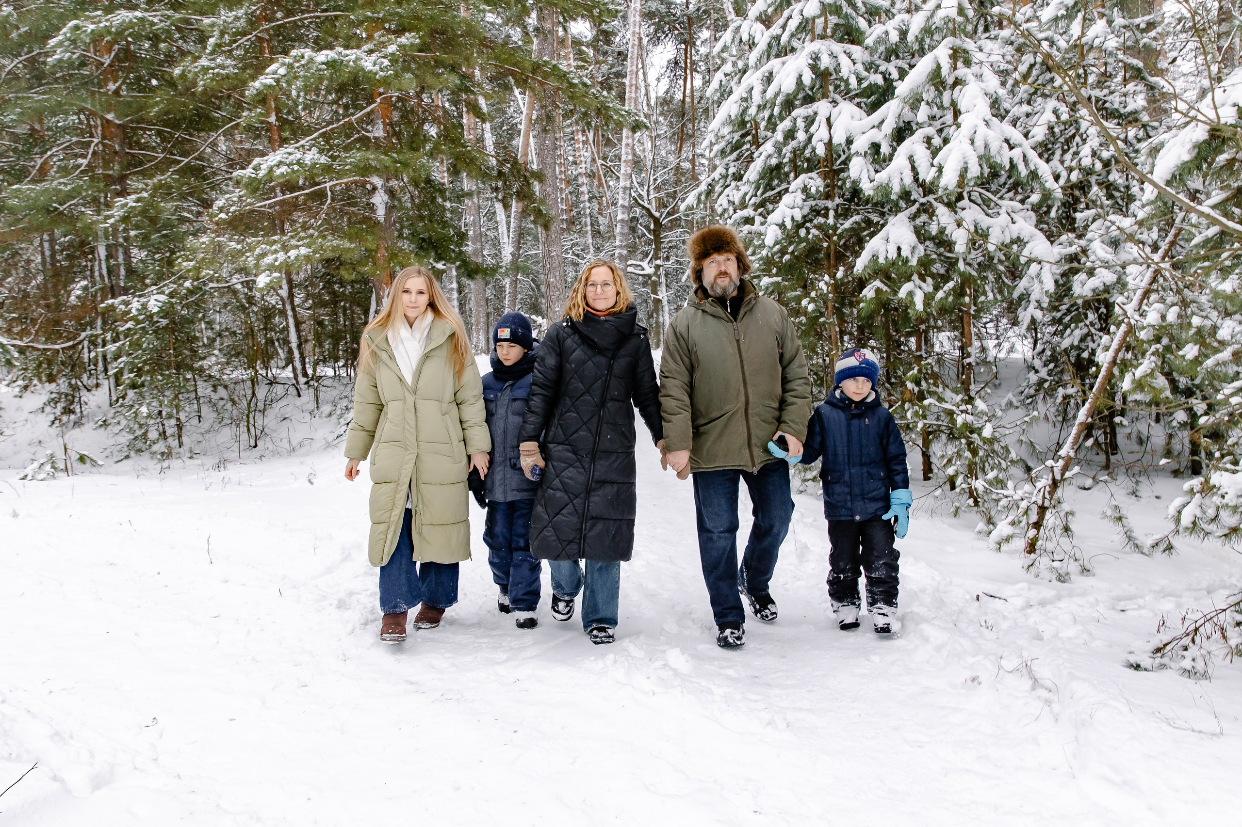 Прогулка в лесу. Свадебный и семейный фотограф в Рязани Саша Крутых