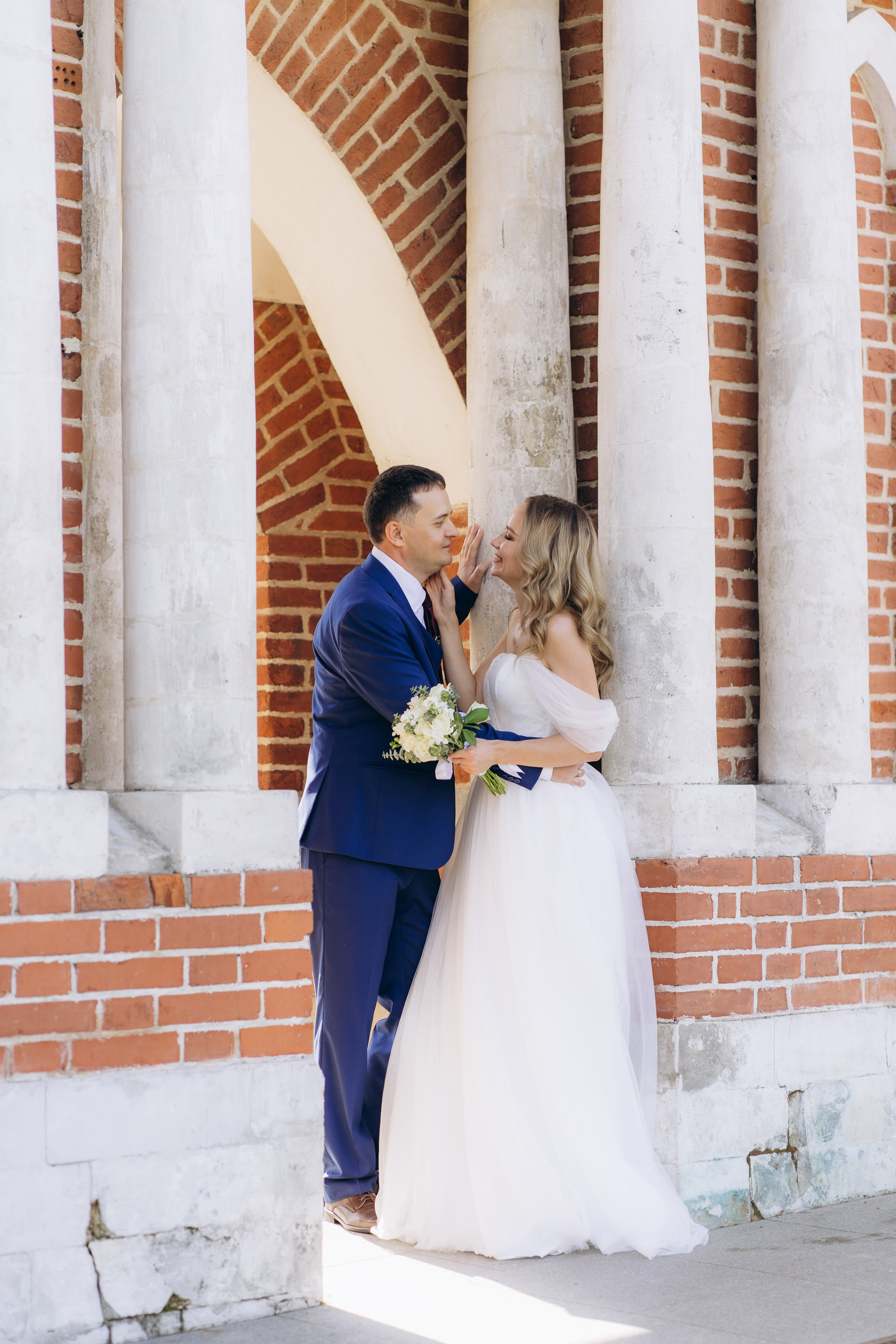 Свадебная фотосессия в Москве Царицыно. Свадебный фотограф в Москве Анна Полушина