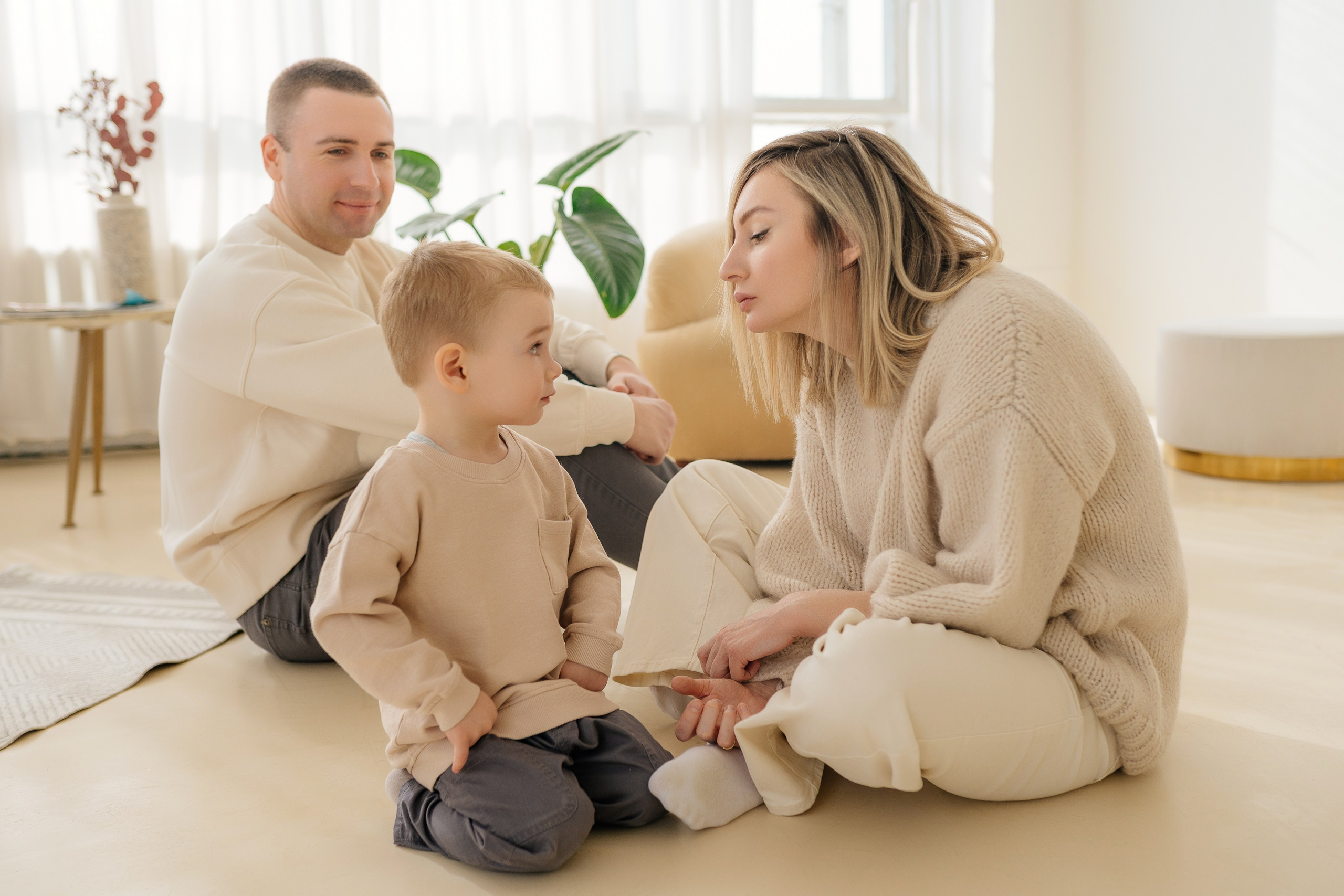Ольга, Дмитрий и Ваня. Свадебный фотограф в Москве Анна Полушина