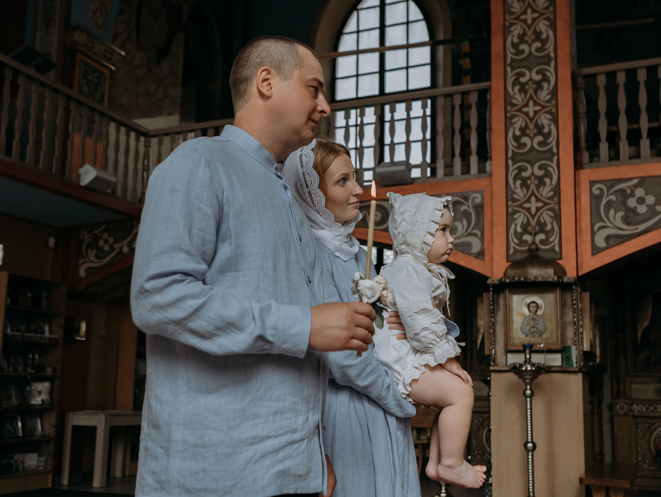 Таинство Крещения Пелагиеи. Фотограф семейный, Венчания Крещения Пятигорск Новопавловск КМВ