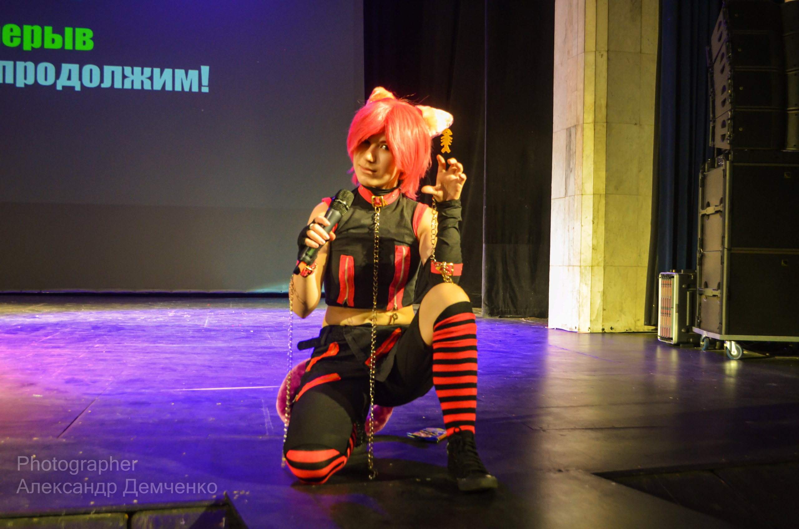 Фотосессия сцены в Москве на разных репортажных мероприятий