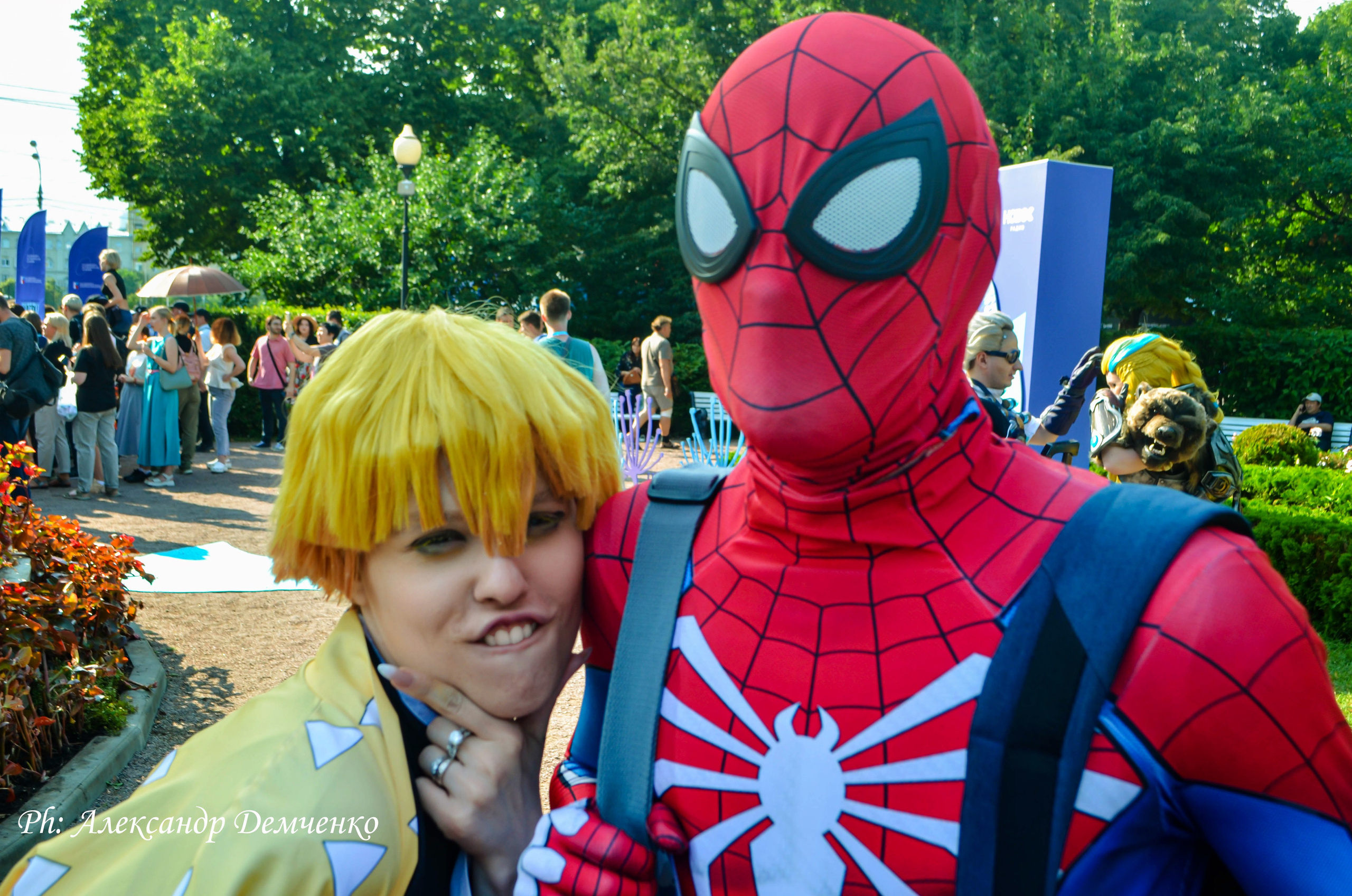 Фотосессия в Парке Горького на Лидеры молодого контента