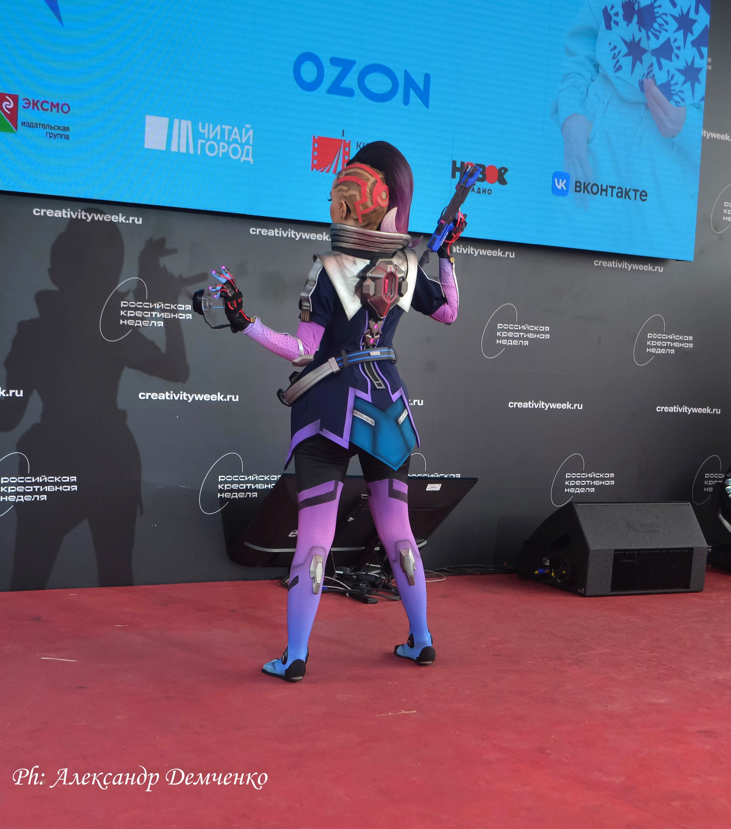 Фотосессия в Парке Горького на Лидеры молодого контента