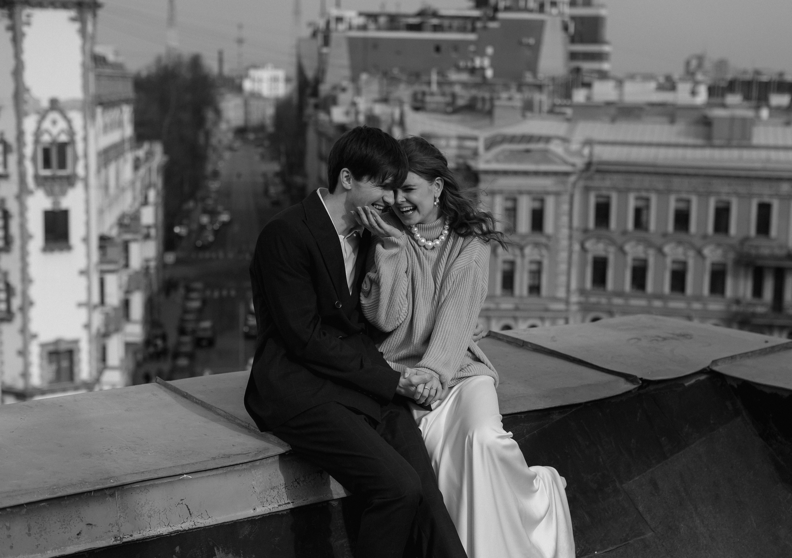 Питерский свадебный ужин и крыши…). Свадебный фотограф Тюмень Анастасия Битная